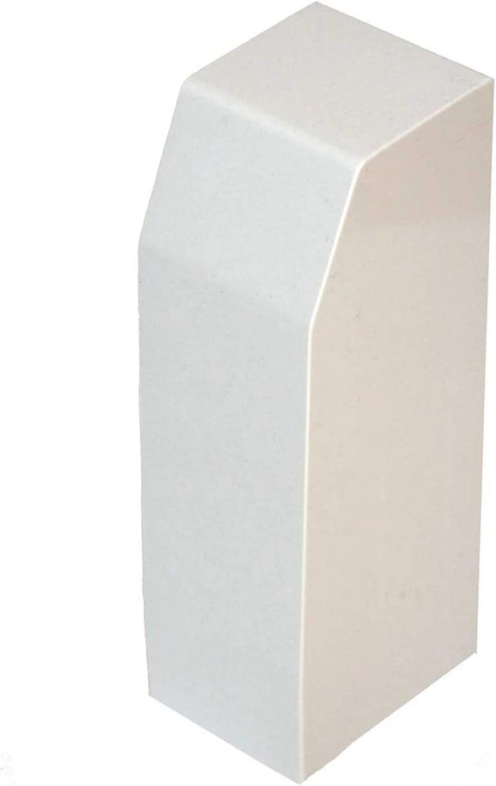 NeatHeat Tall 8-in Hydronic Slip-on Baseboard Heater Right end cap #REC 80/09 BW