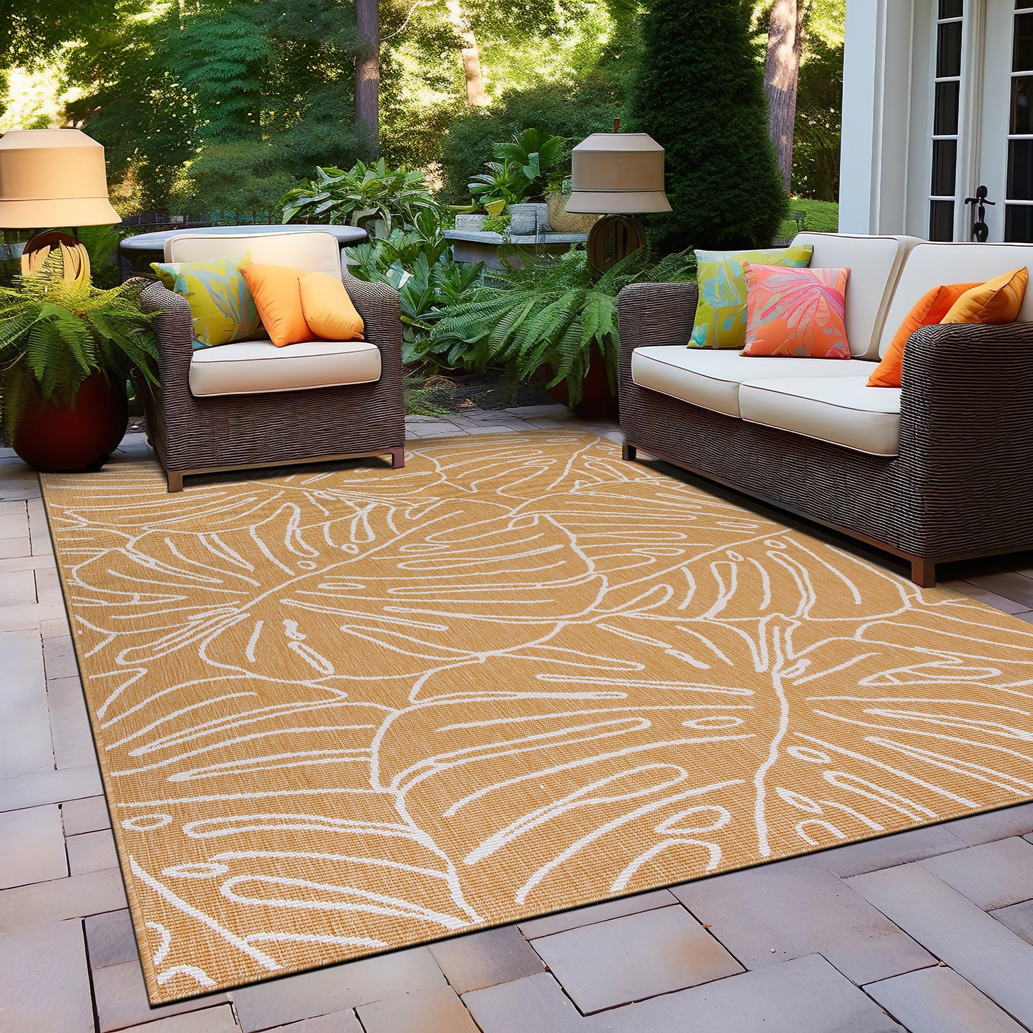 World Rug Gallery 4031YELLOW8X10 rugs - View #8
