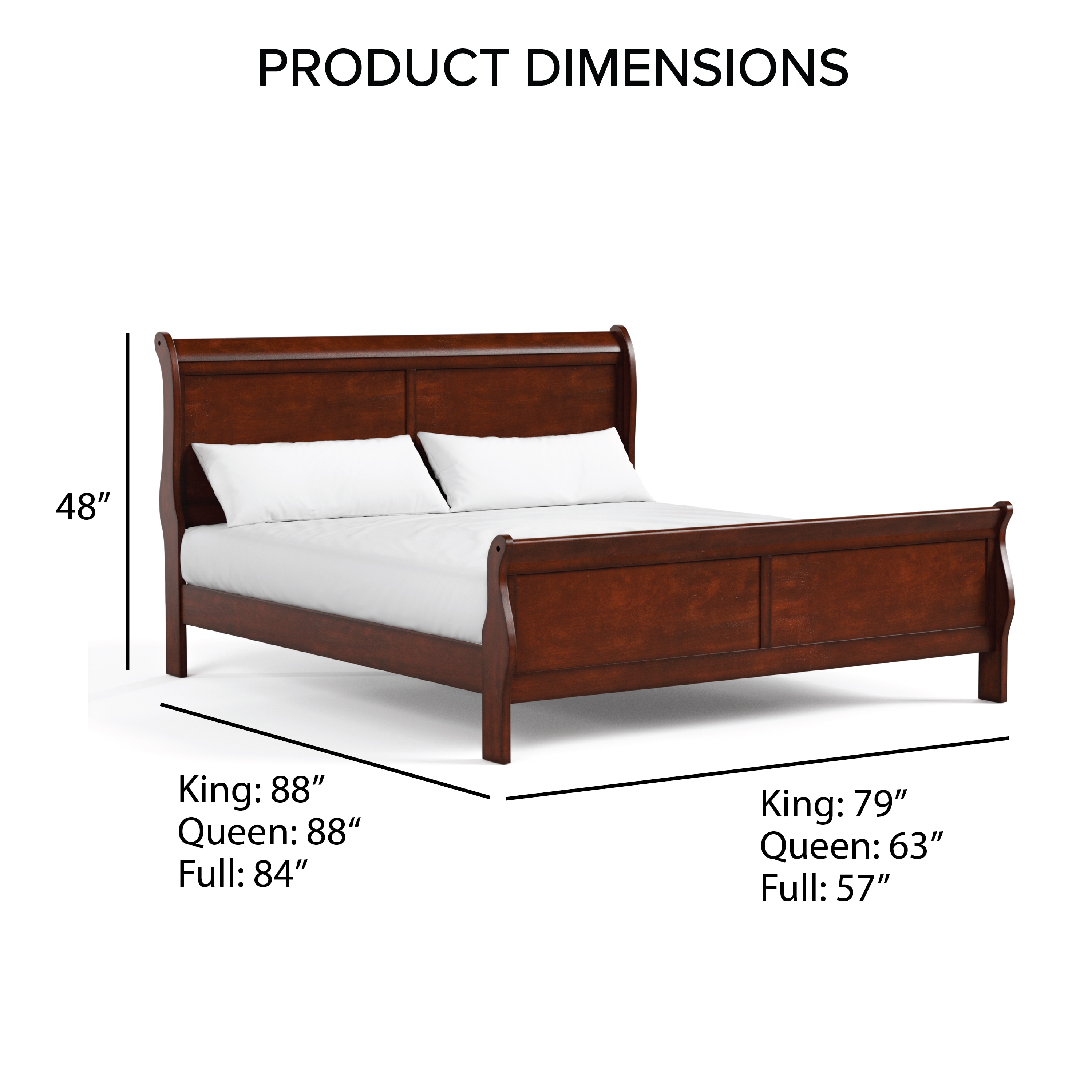 Furniture of America EC-7866WH-F-2PC Bedroom-Sets - View #3