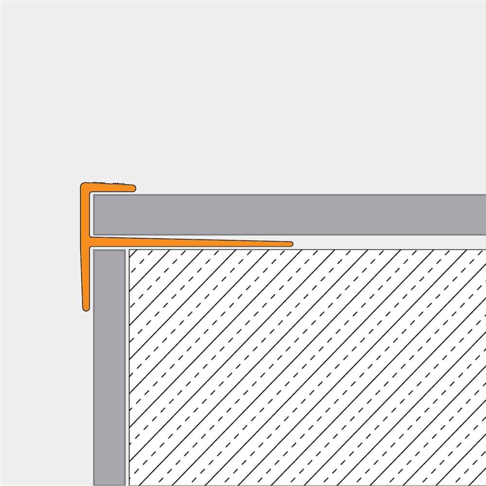 Schluter Systems VPSTL125ATGB Stair-Nosing - View #2