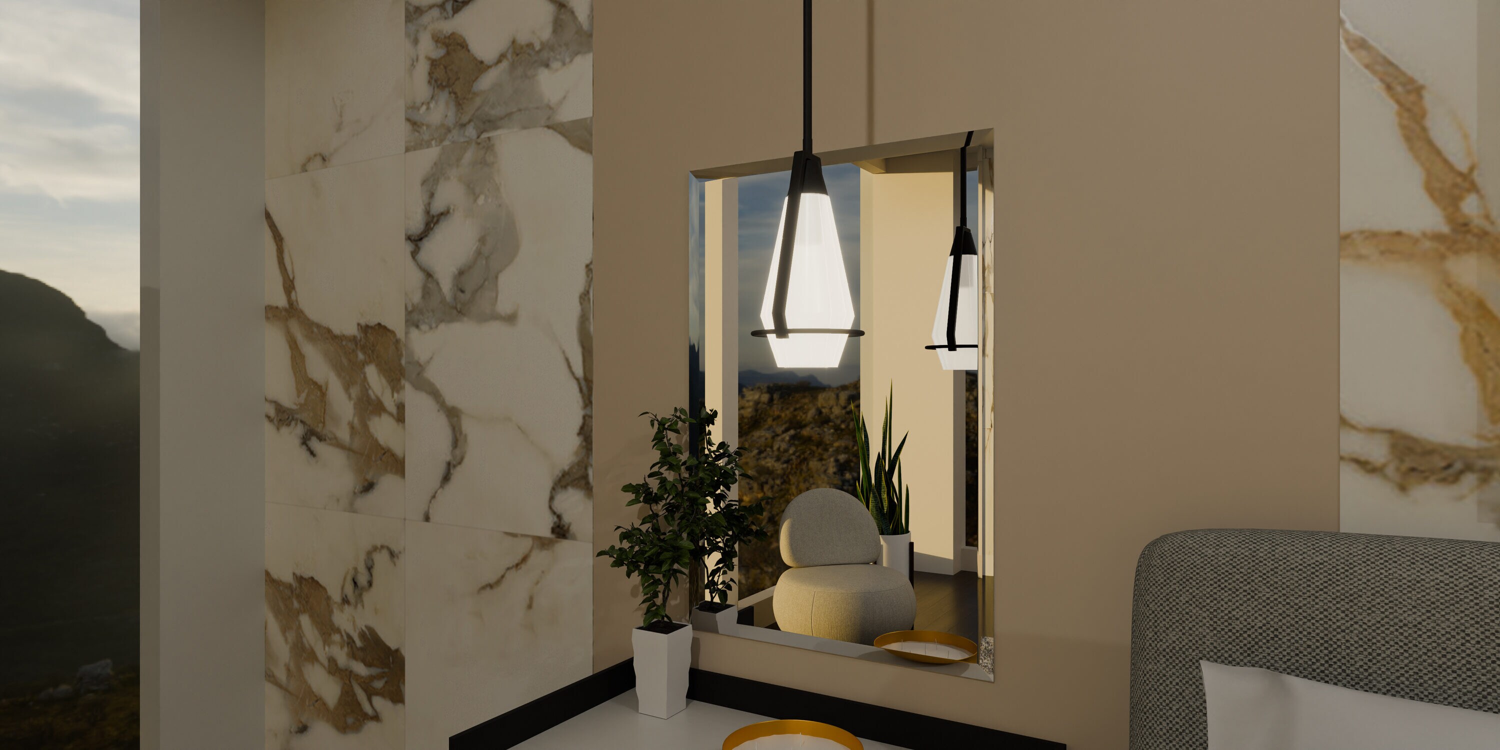 Quoizel PCLUA1507MBK Pendant-Lights - View #2