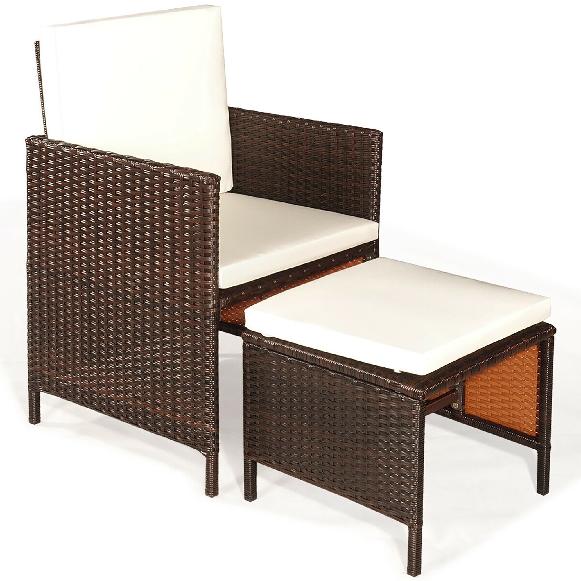 Forclover HYFW-674WH+ Patio-Dining-Sets - View #6