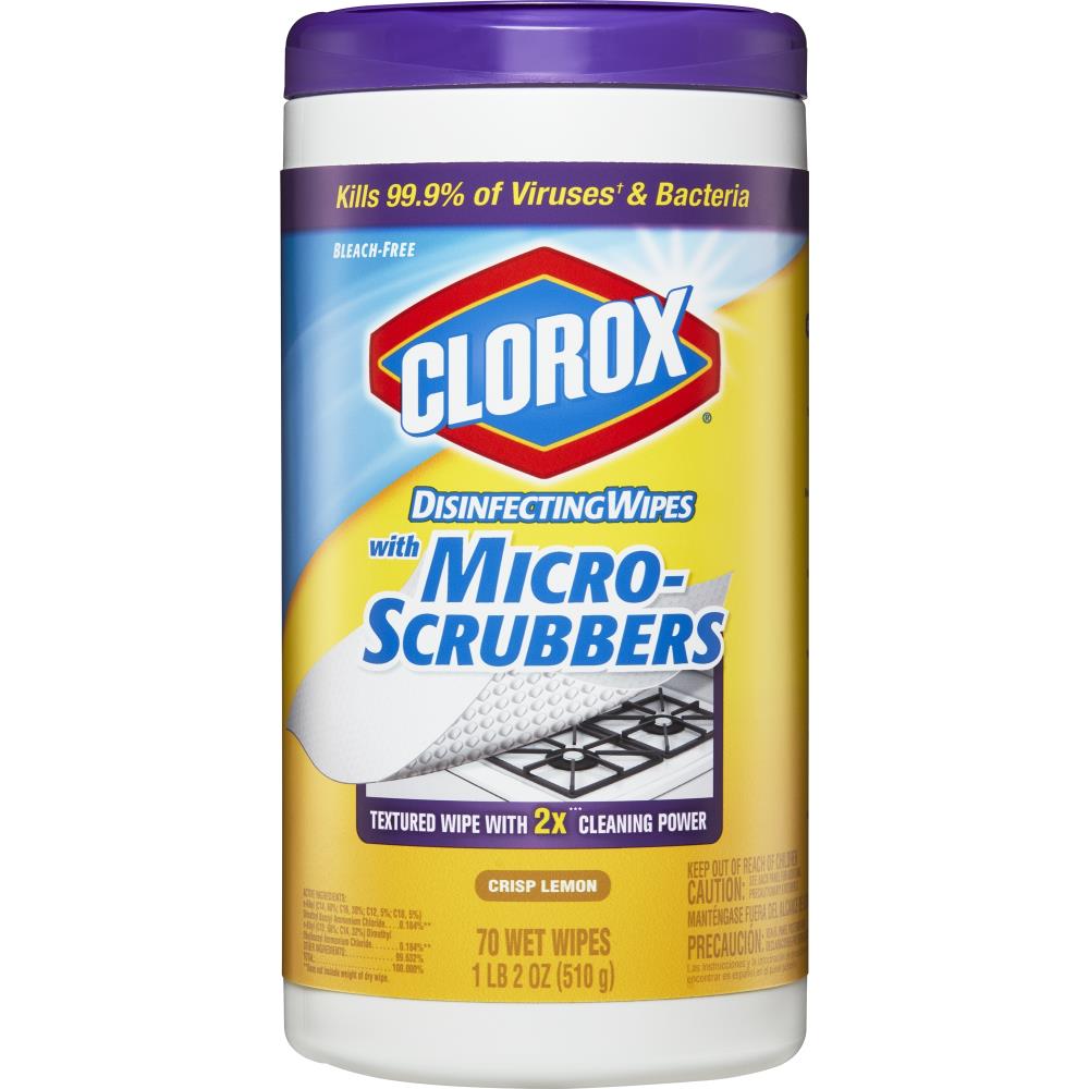 Clorox Disinfecting Wipes 70-Count Lemon Wipes All-Purpose Cleaner