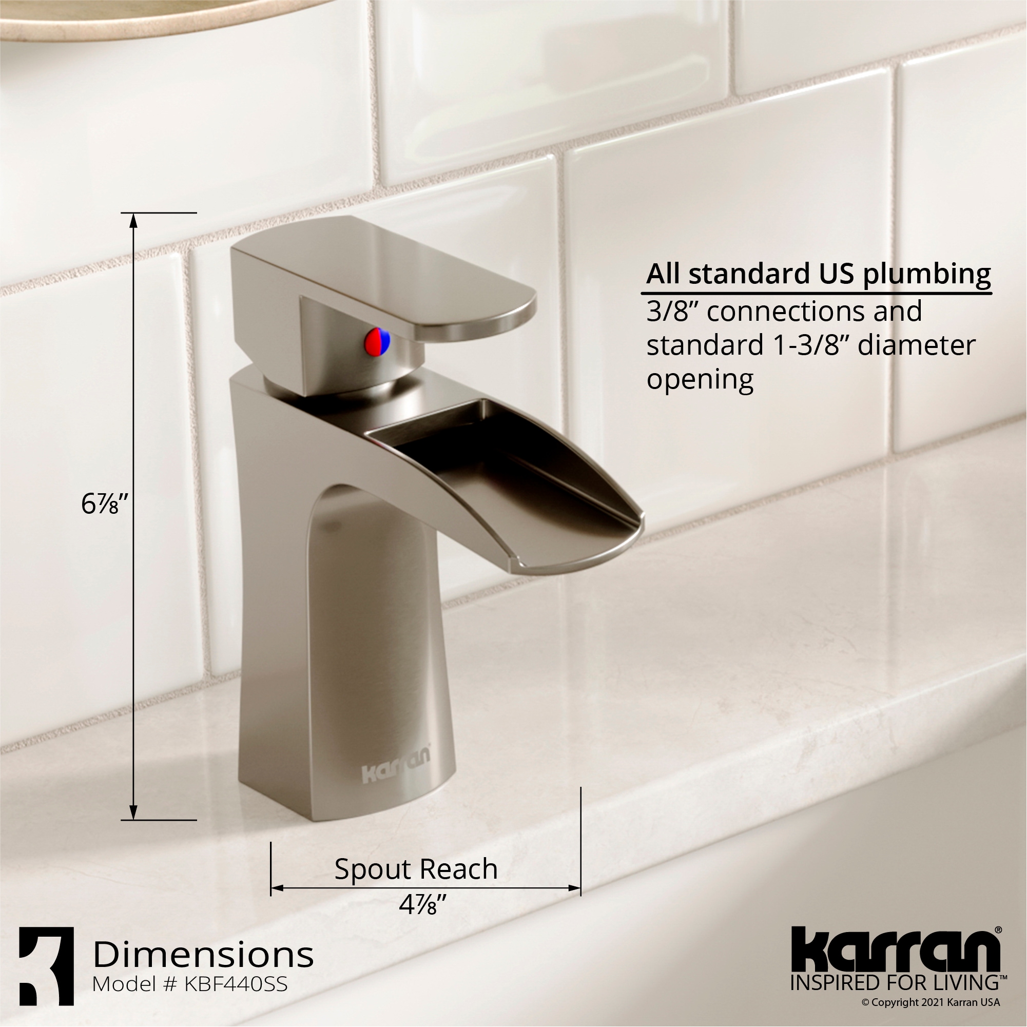 Karran KBF440SS Lavatory-Faucets - View #5