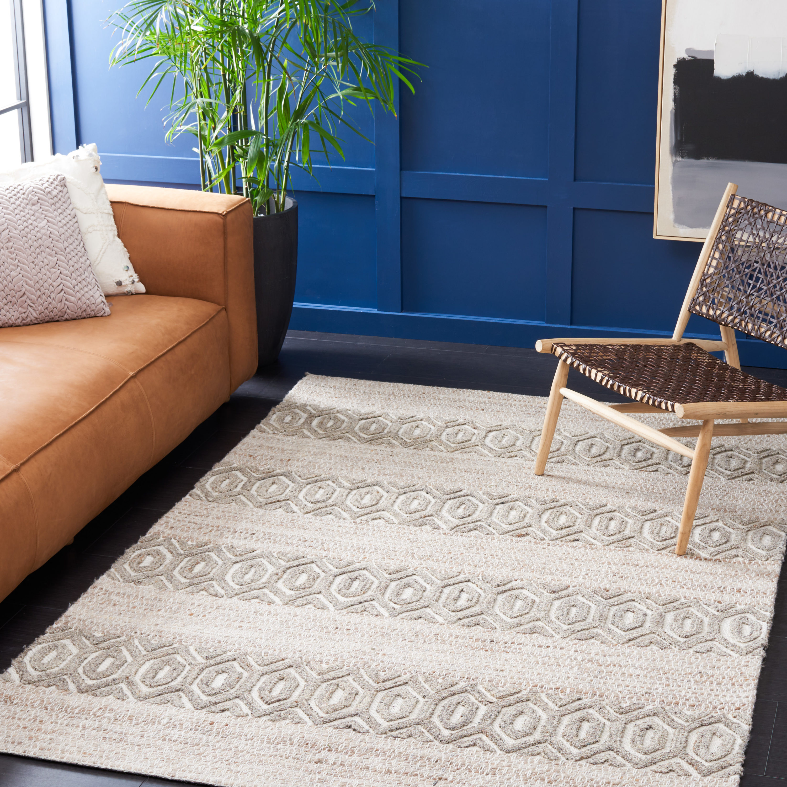 Safavieh NAT610B-5 rugs - View #2