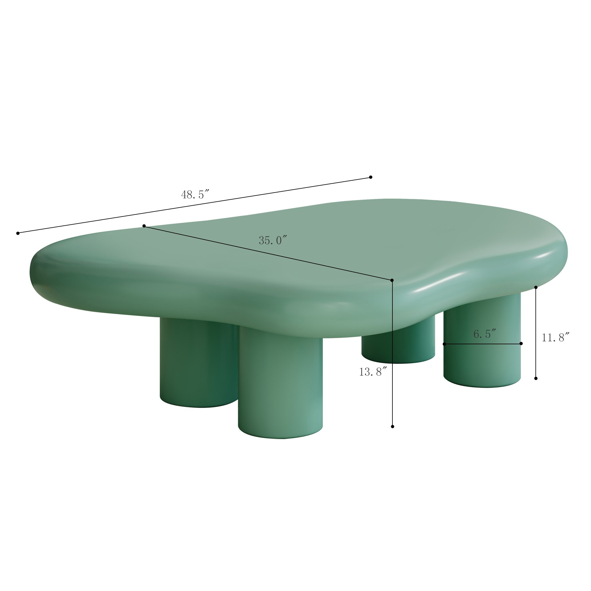 Oizaye DB-CT-3302GREEN Coffee-Tables - View #7