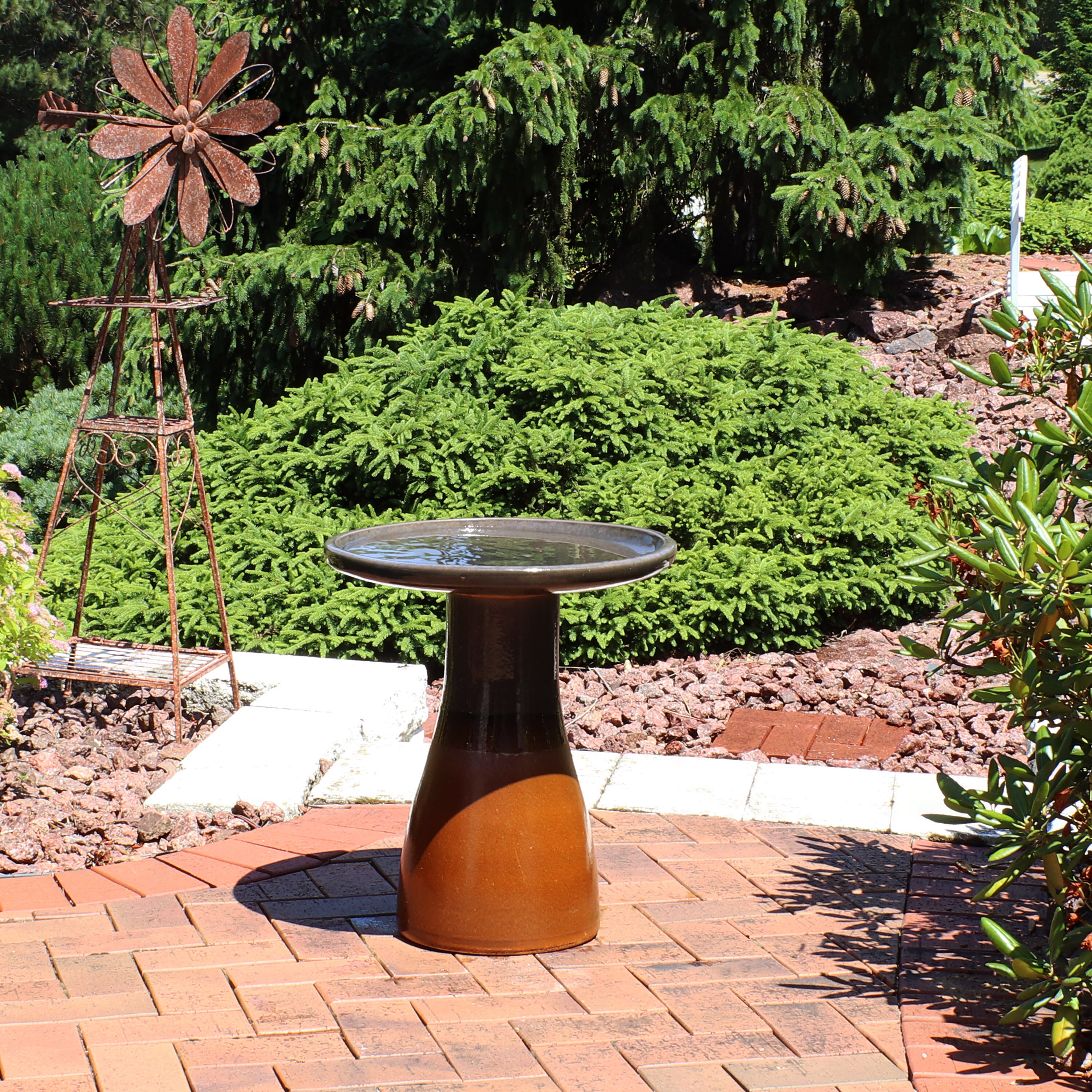 Sunnydaze Decor AP-010 birdbaths - View #2