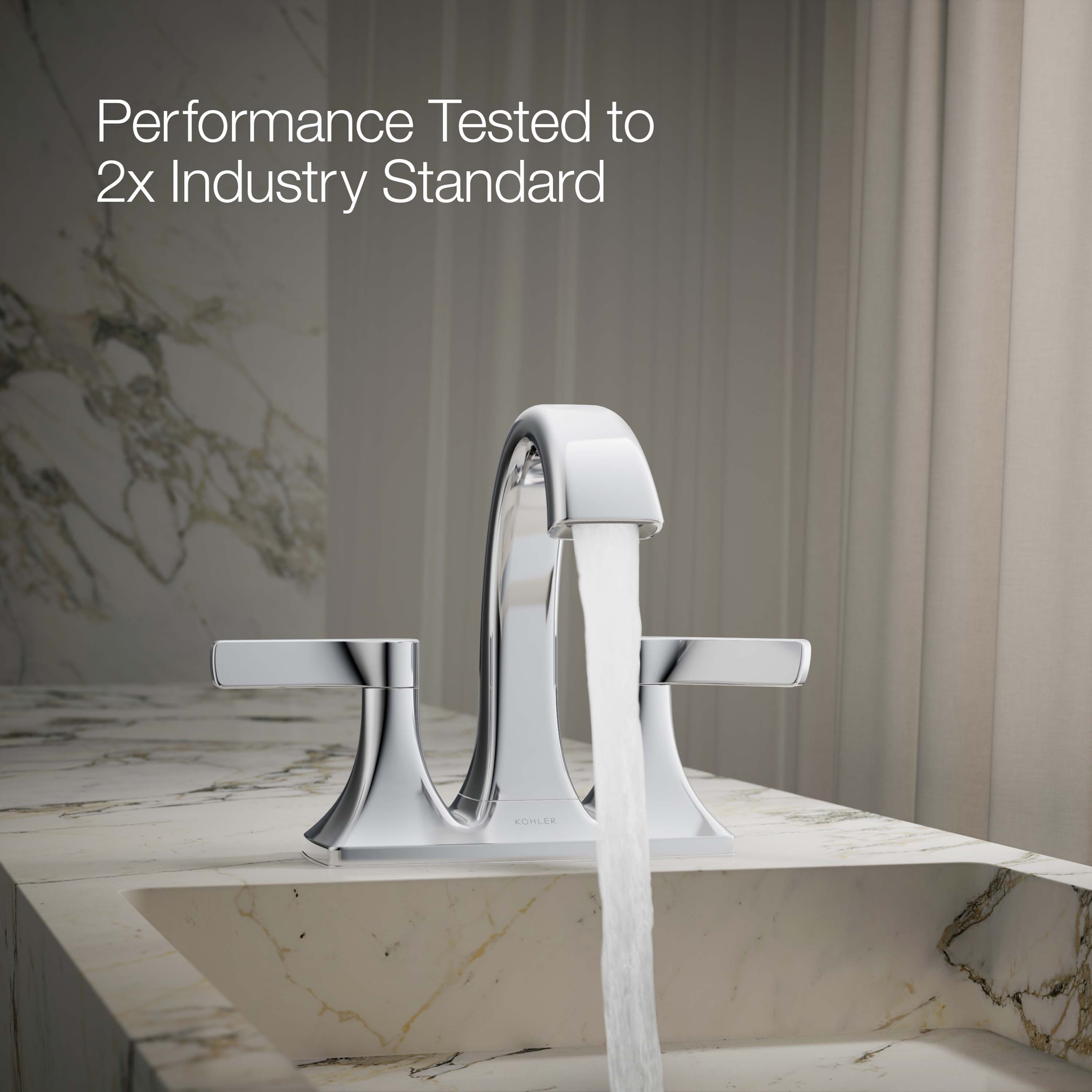 KOHLER R22476-4D-CP Lavatory-Faucets - View #6