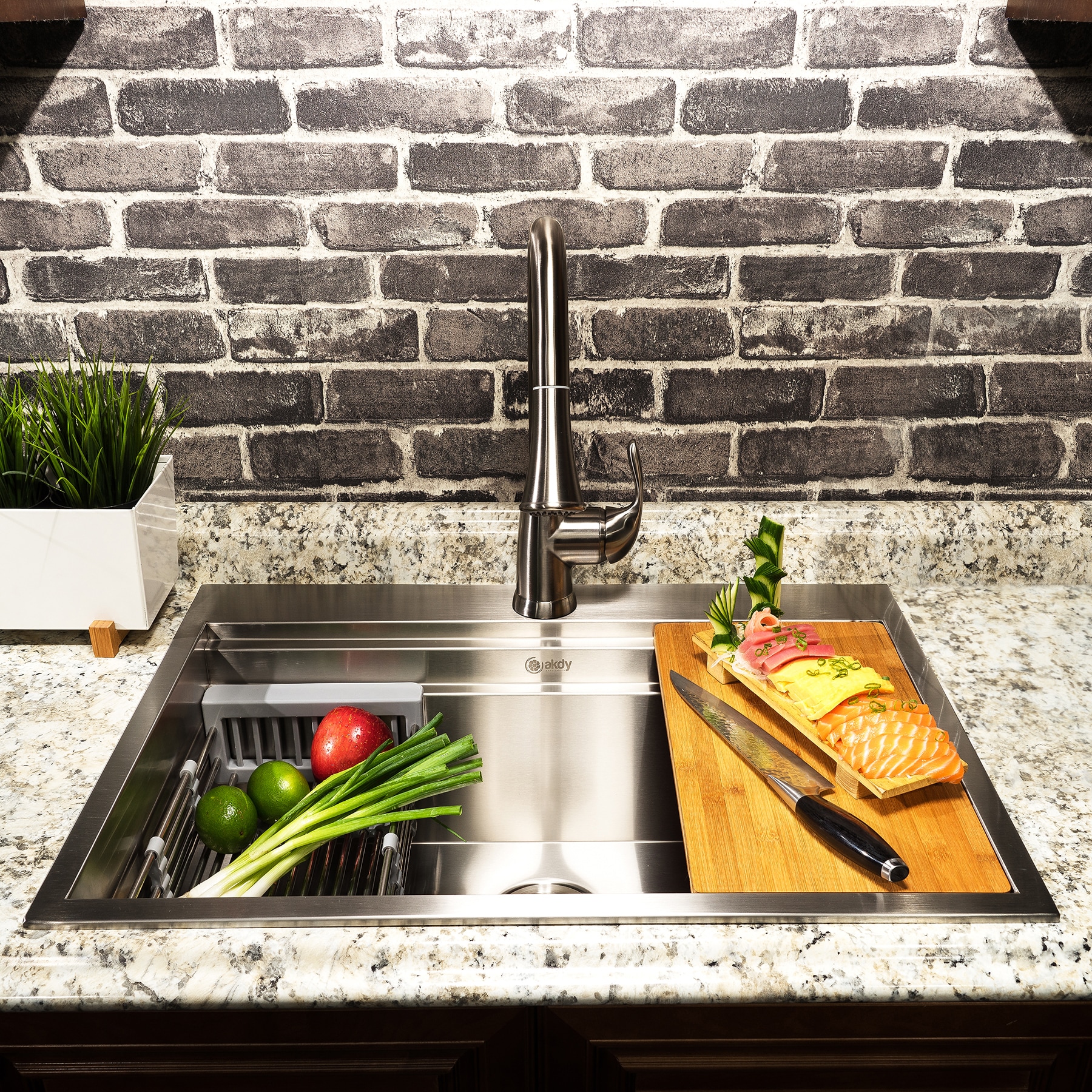 AKDY KS0234 Kitchen-Sinks - View #2