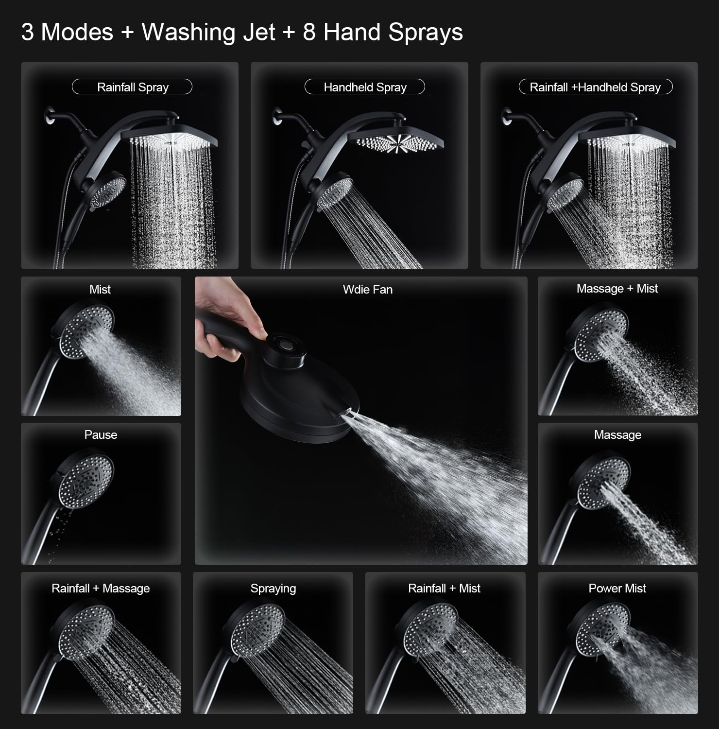 Anqtovp LAN0704N093 Fixed-Showerhead - View #4