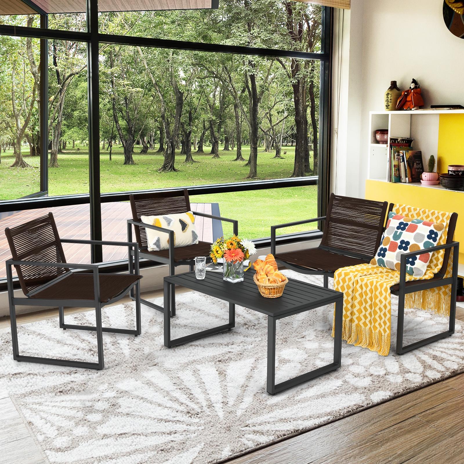 BABOOM BOM-W64412-CO Patio-Conversation-Sets - View #3
