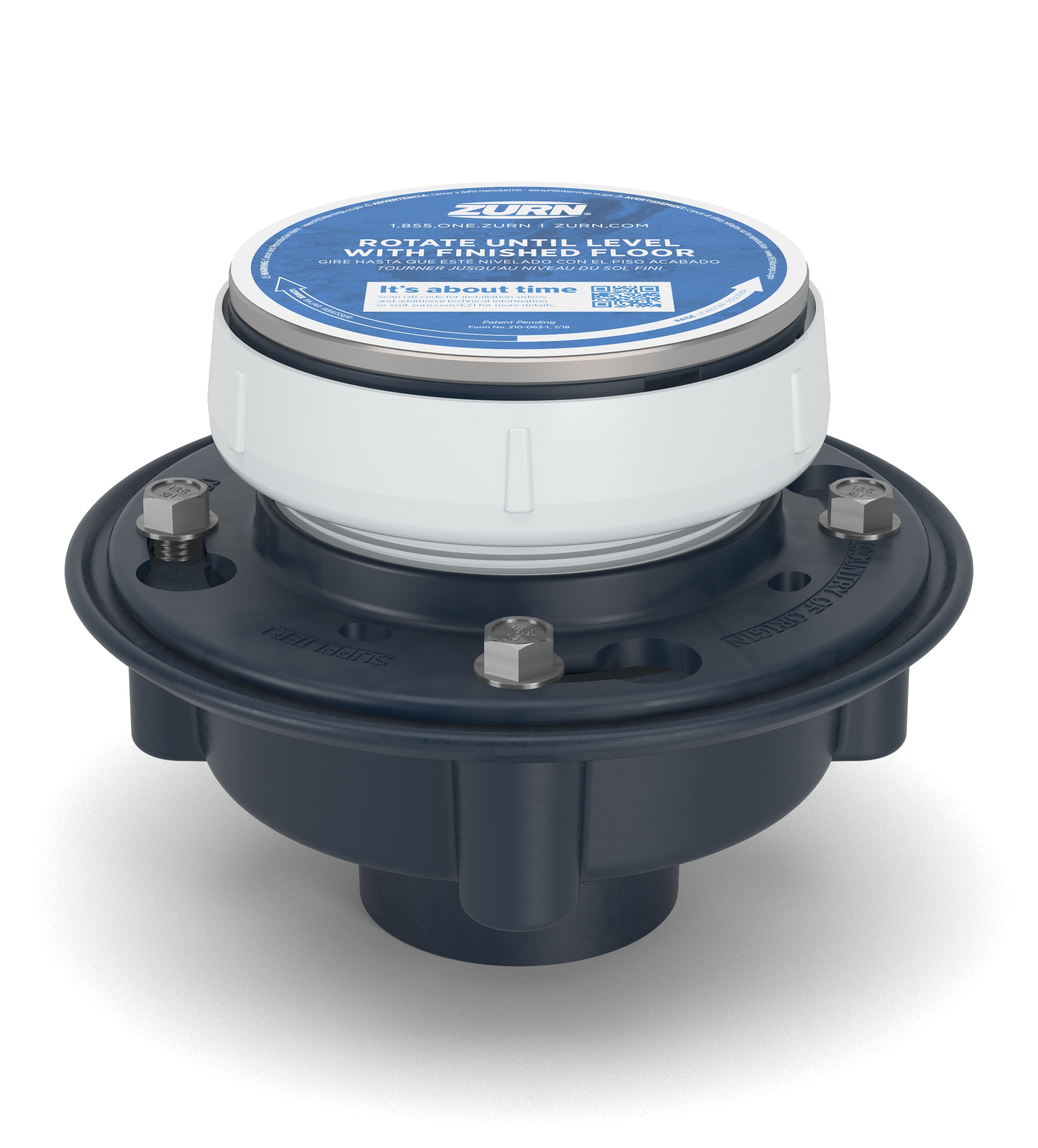 Zurn EZ1-PV2 Drains-Flanges - View #4
