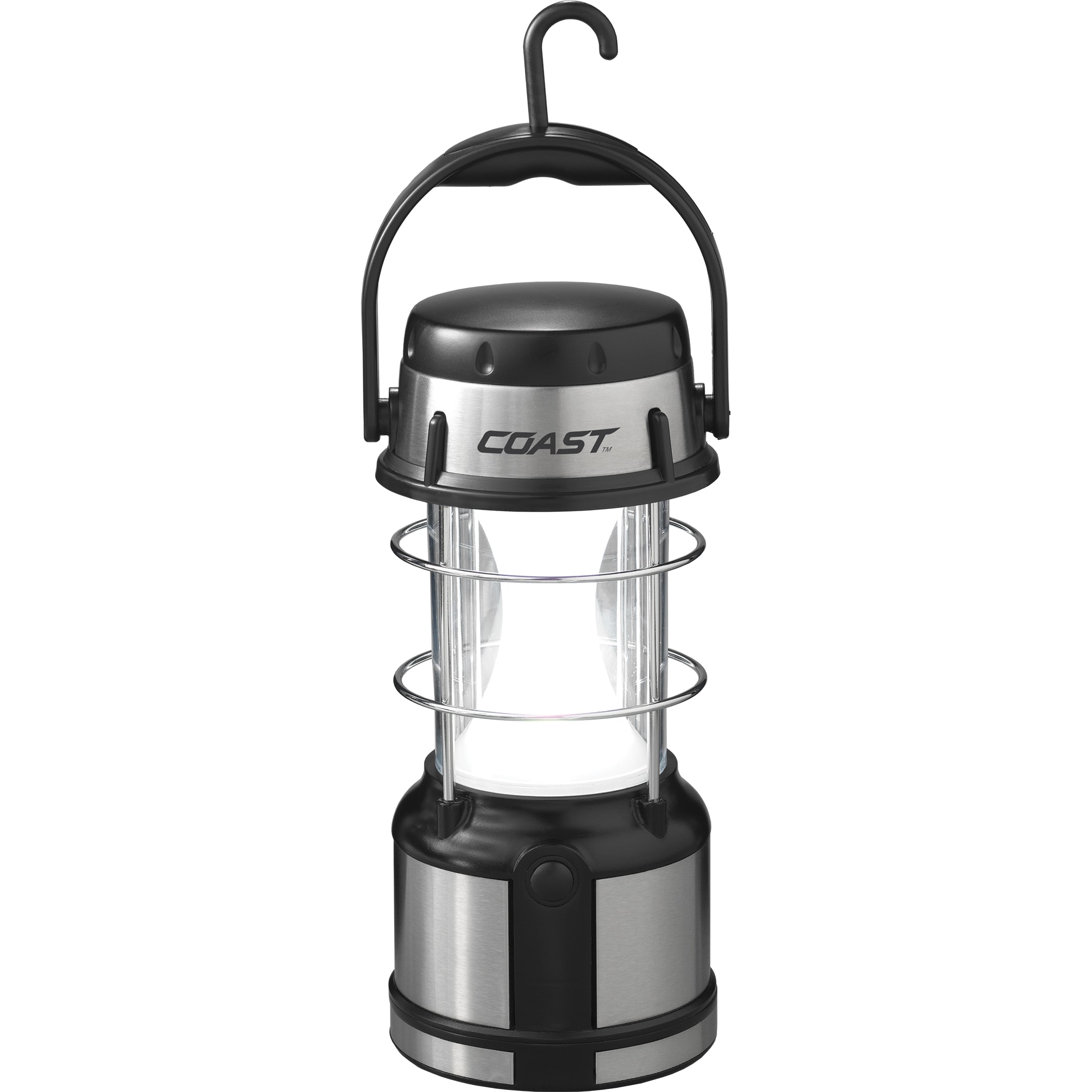 Coast EAL17 LED Emergency Area Lantern - 4-Mode Switch, 460 Lumen Output,  Metal Housing, Water Resistant (6-volt Battery) in the Camping Lanterns  department at