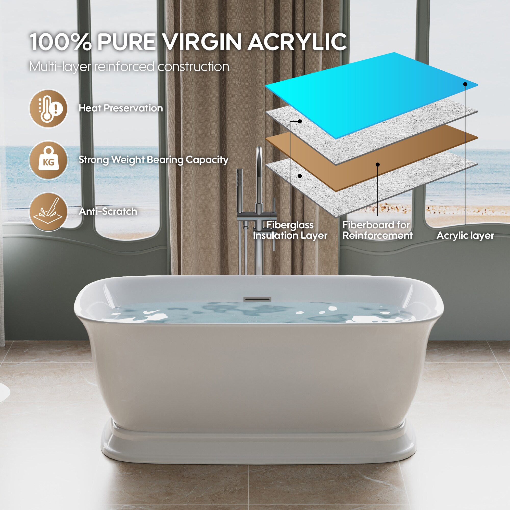 WELLFOR JO-P209967 bathtubs - View #11
