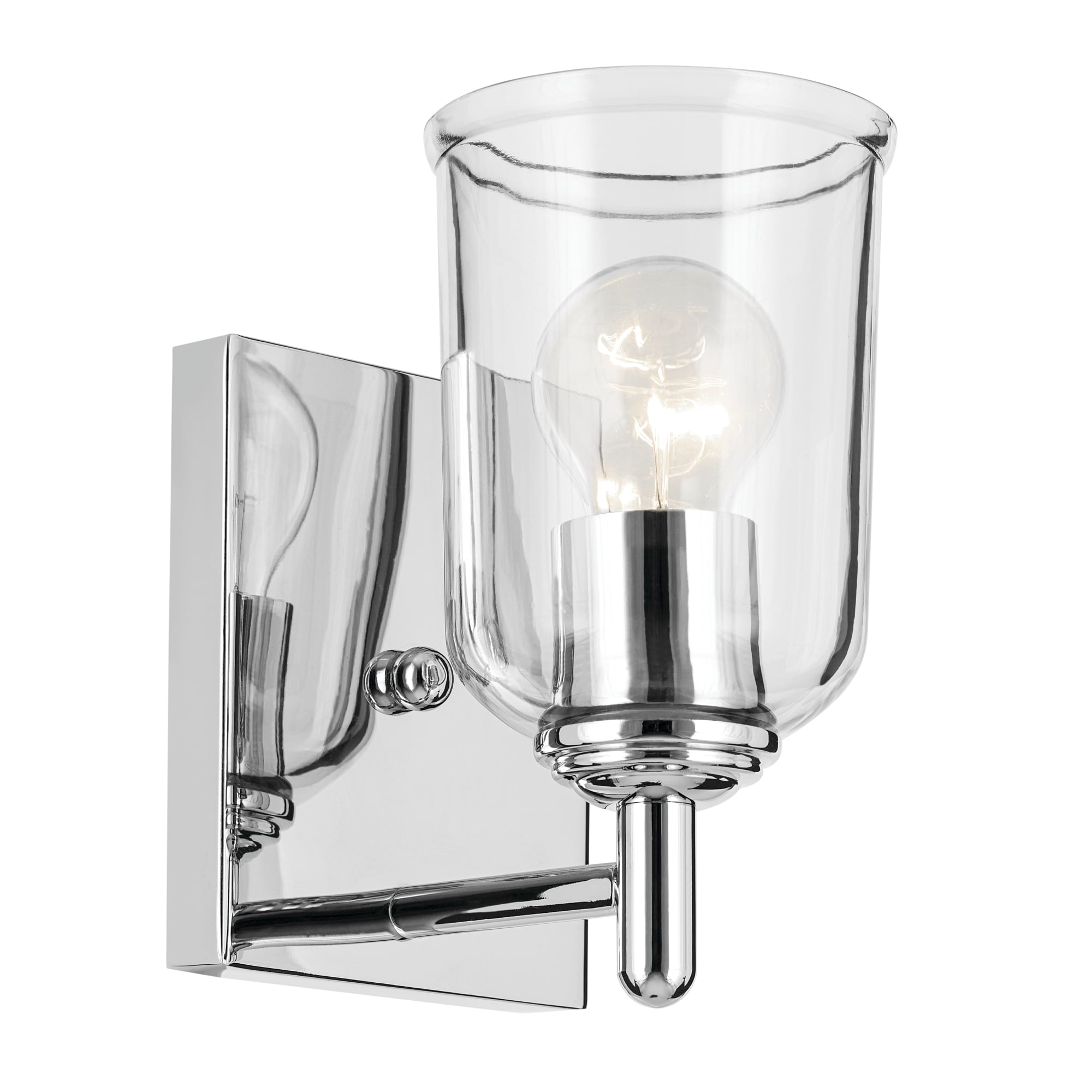 Kichler 45572CHCLR Shailene 5-in 1 -Light Chrome Traditional Vanity light