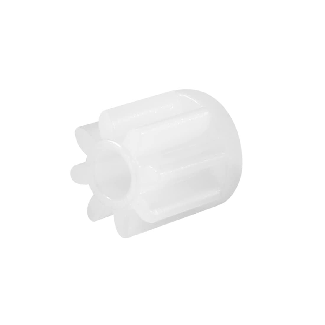 Unique Bargains 50pcs Plastic Gears 8 Teeth 082A Reduction Gear Plastic Worm Gears for RC Car Robot Motor
