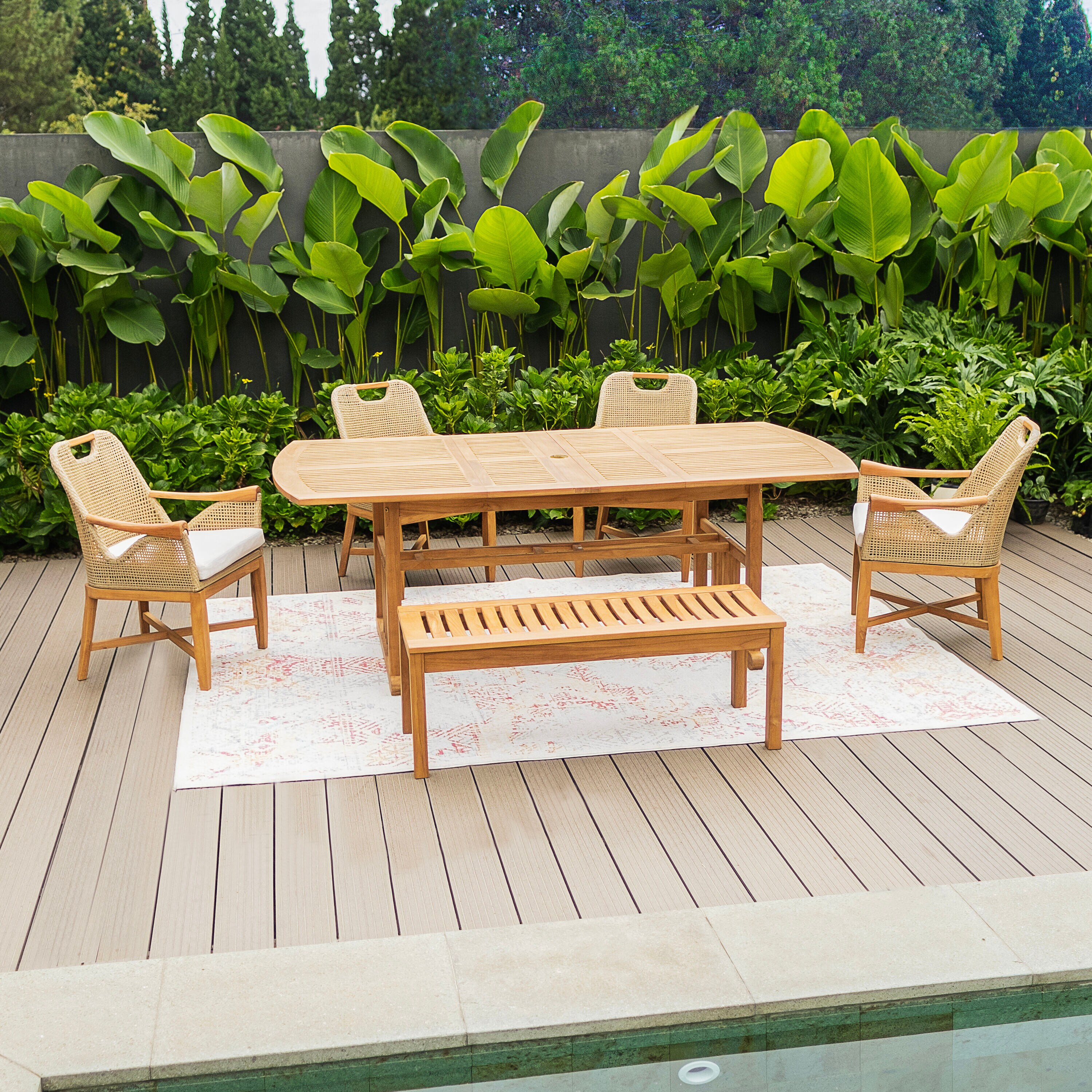 Cambridge Casual 610760-TW-XX-LT-HB Patio-Dining-Sets - View #2