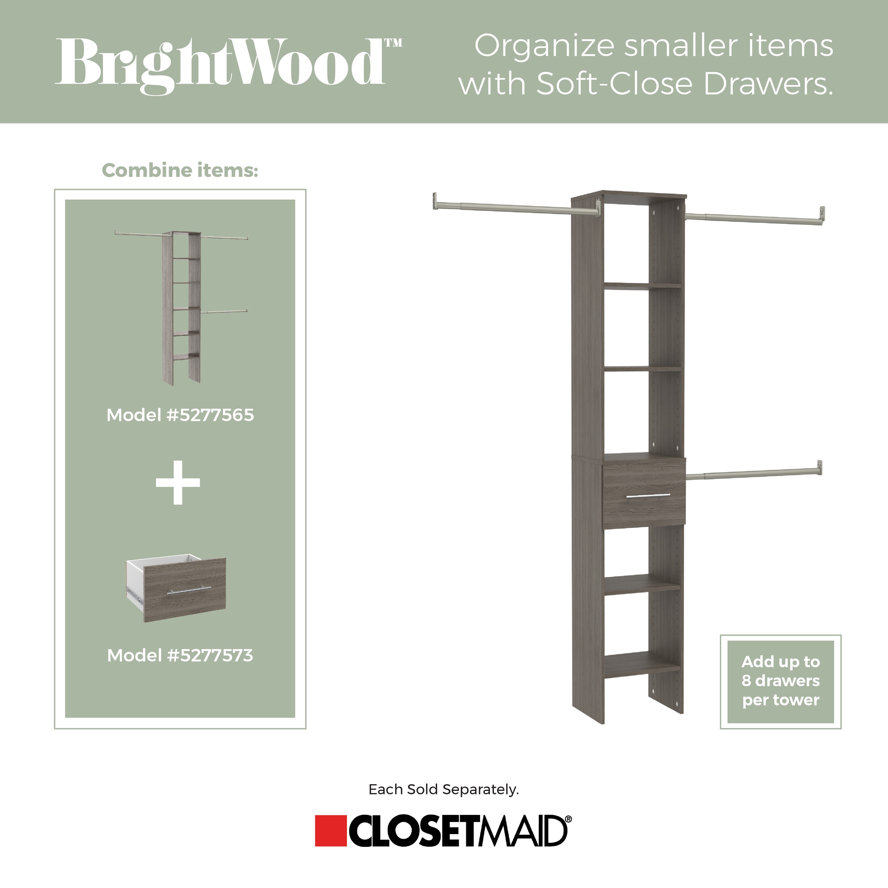 ClosetMaid 10000-02654 Wood-Closet-Kits - View #13