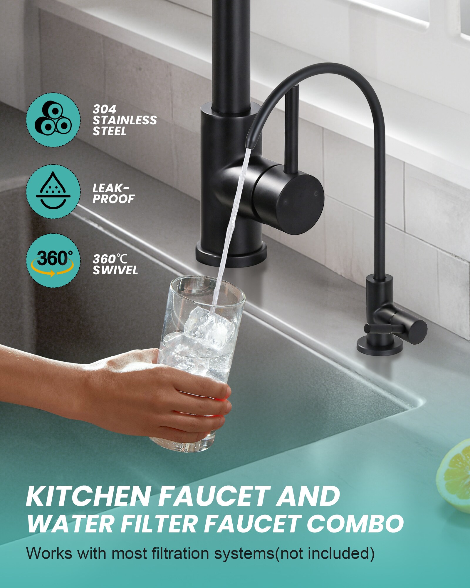 ARCORA AR7102501B-L Kitchen-Faucets - View #2