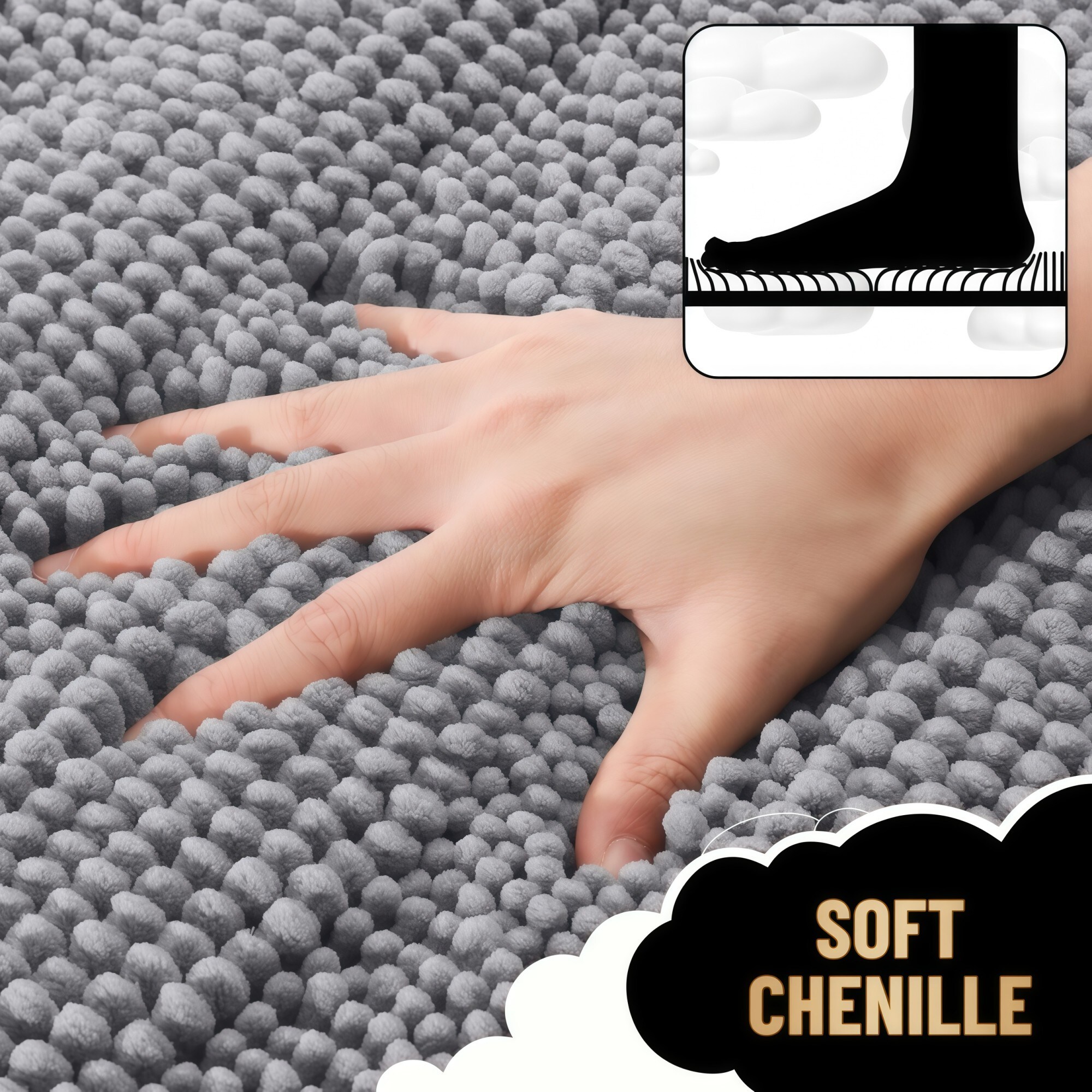 Numhew NHWILL07356 Bath-Rugs - View #2