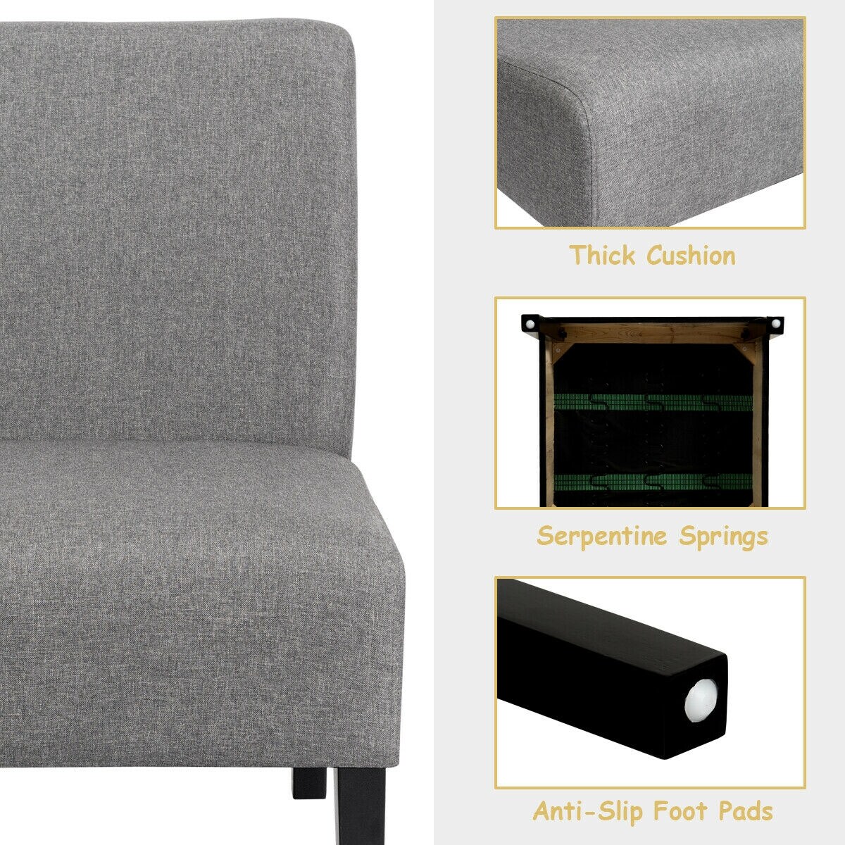 CASAINC WF-HW64435GR-LA chairs - View #7