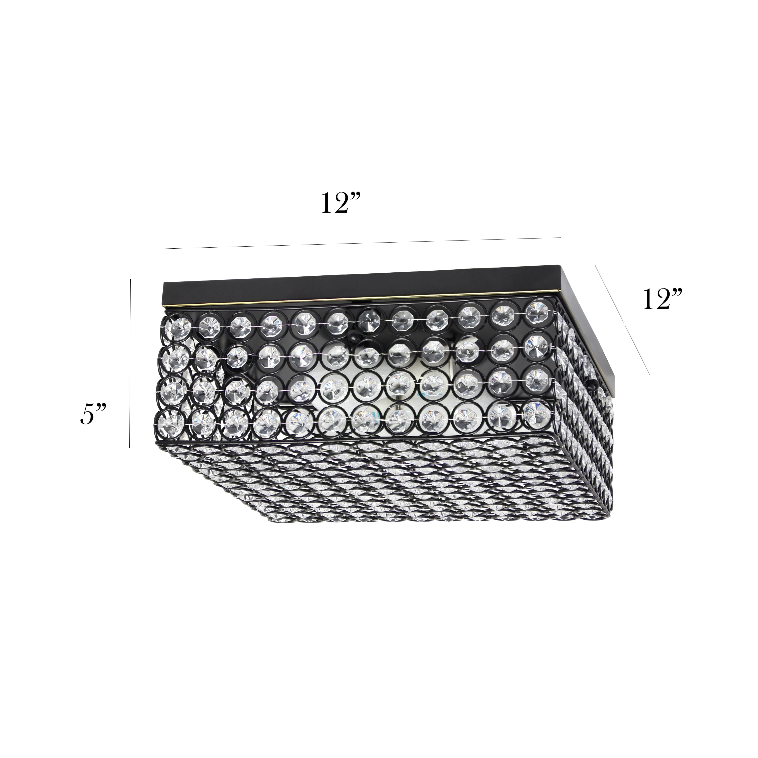 Elegant Designs FM1004-RBZ flushmounts - View #3