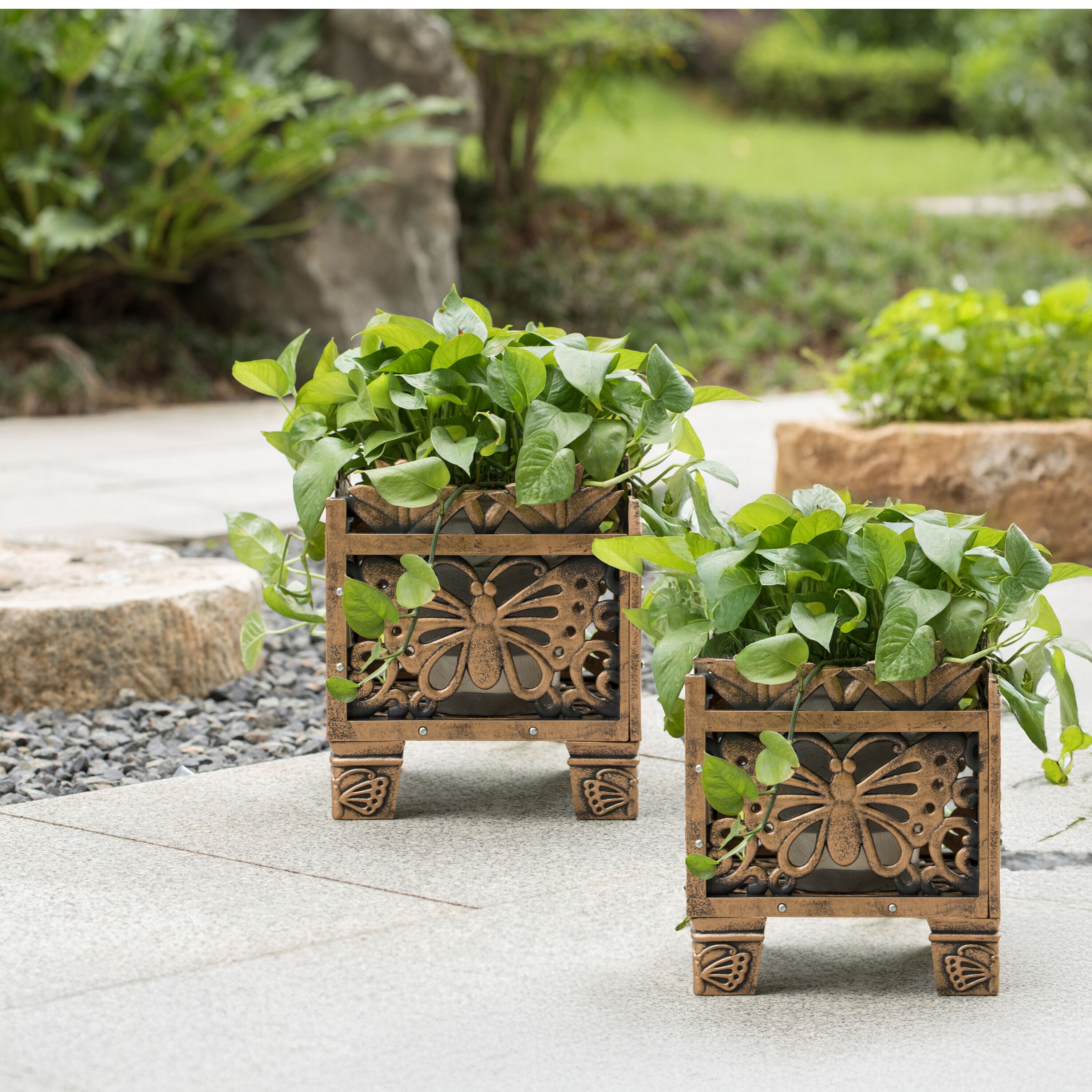 Gardenised QI004122 Planter-Window-Box - View #2