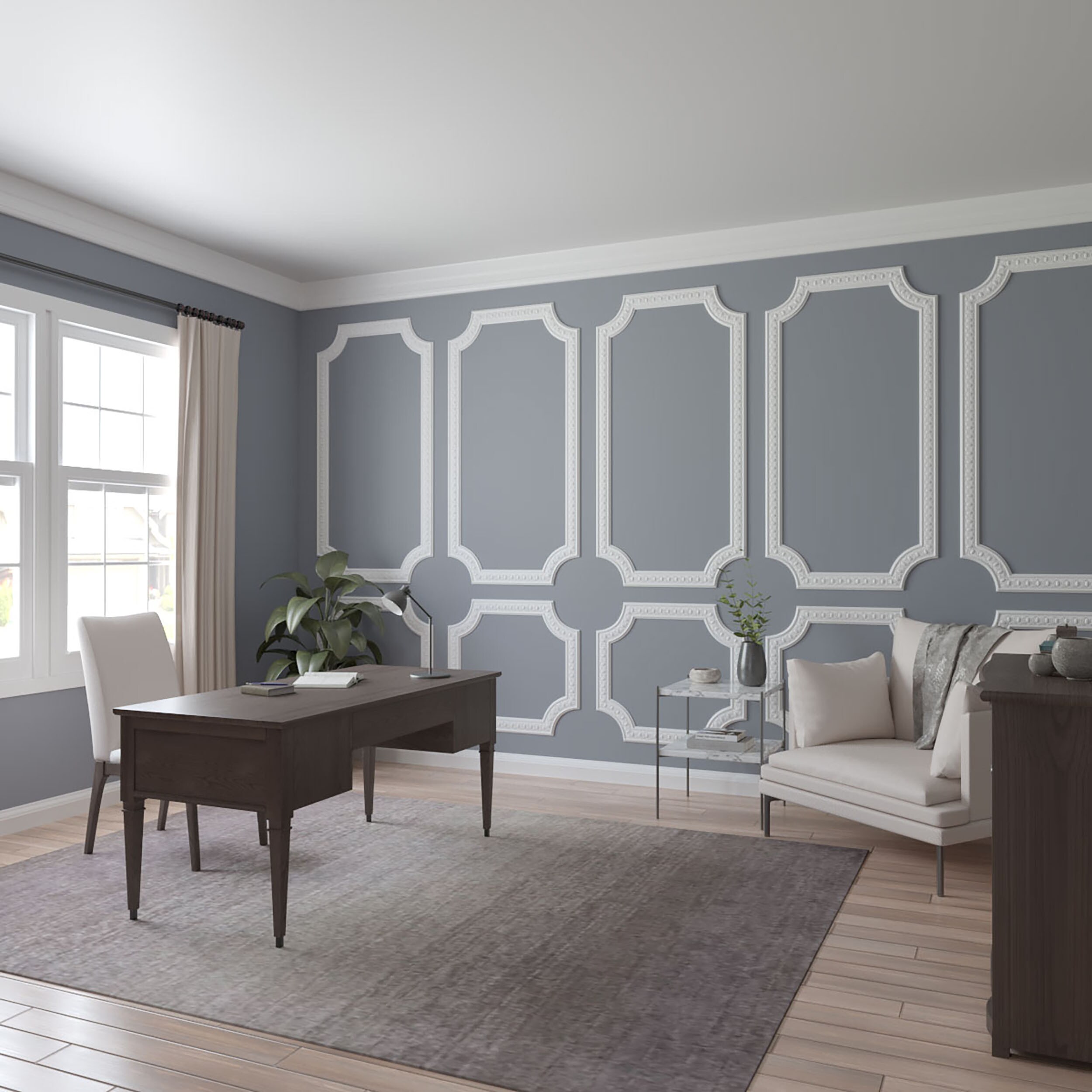 Ekena Millwork PML03X00CA Chair-Rail-Moulding - View #10
