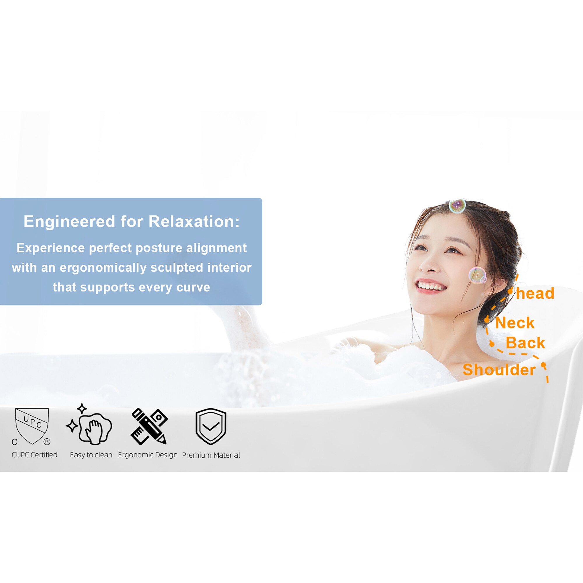 CASAINC CA-BT-84918 bathtubs - View #6