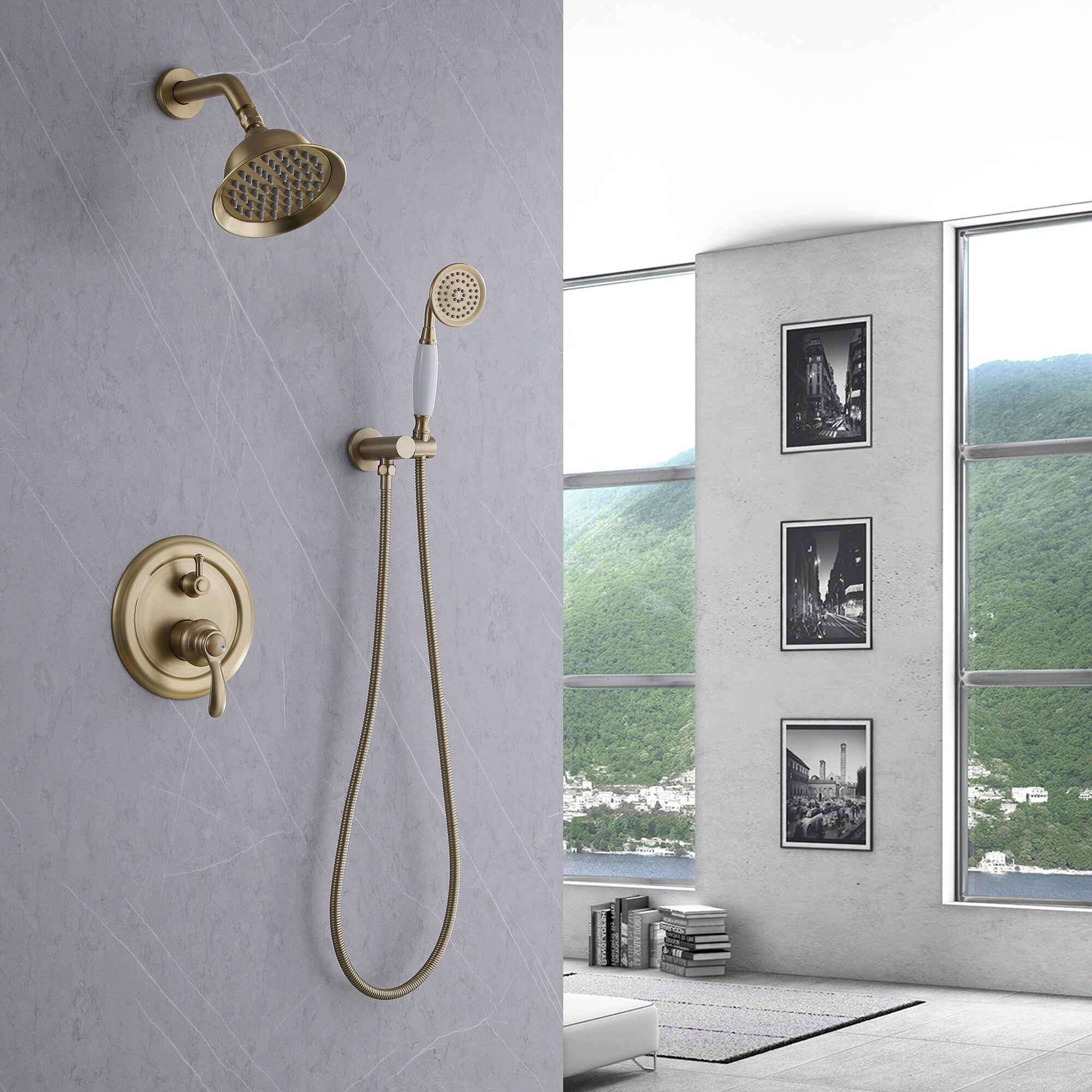 MODLAND MDL1SS18BG6 Showerhead-Bar-Panels - View #2