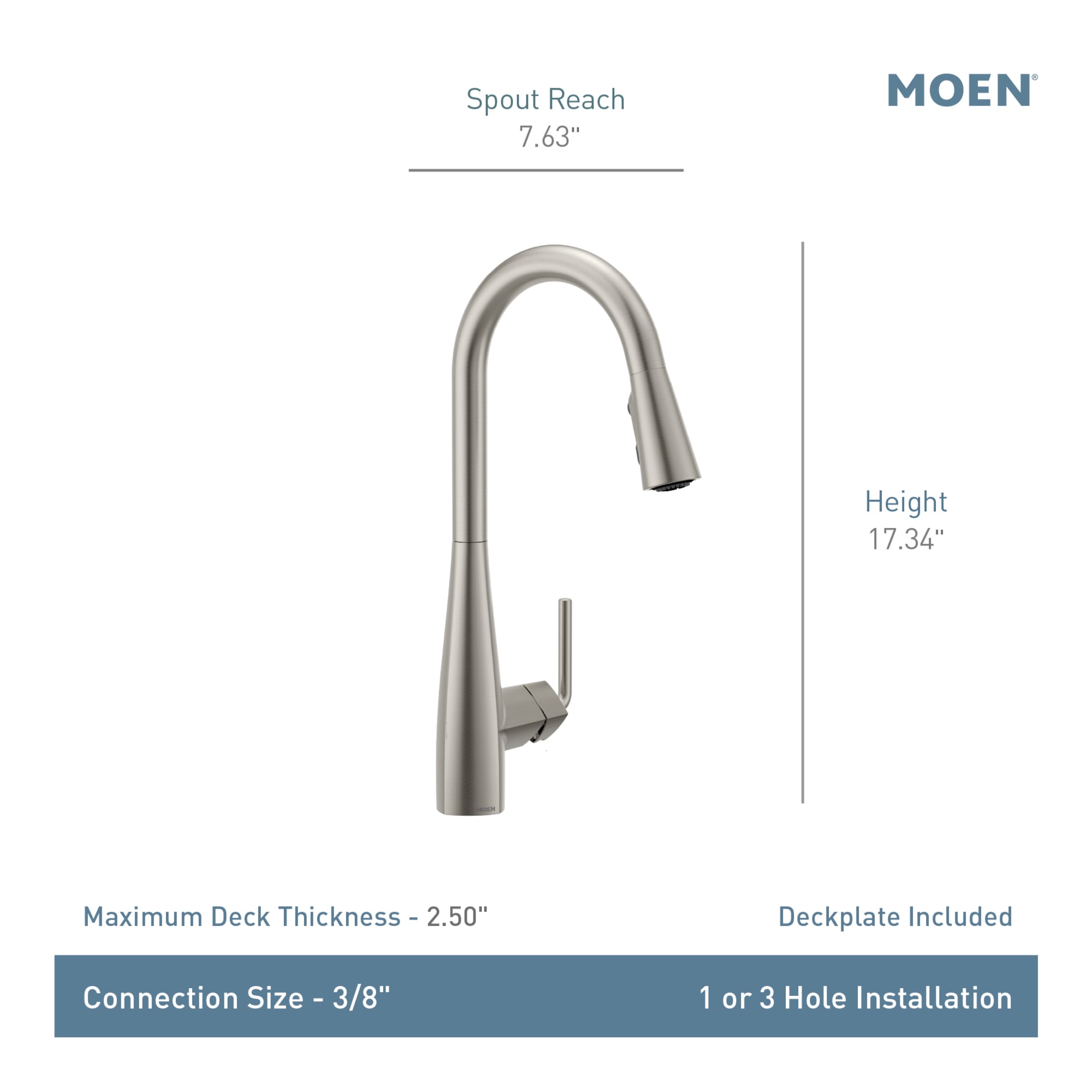 Moen 87493BL Kitchen-Faucets - View #4