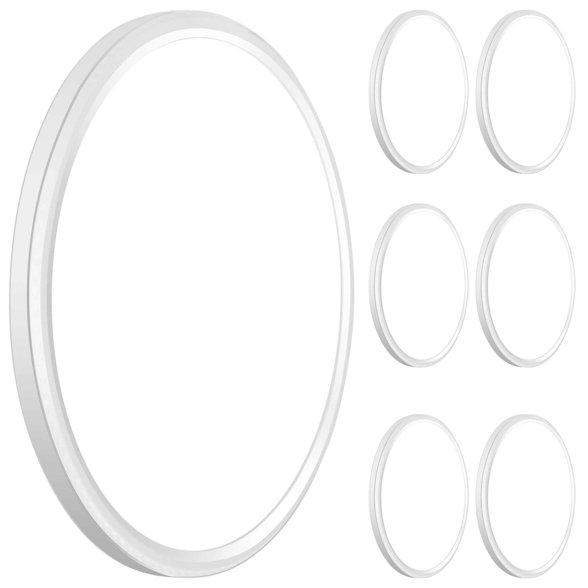 AOIZGMY  6 Pack 28W 3200 Lumen Flush Mount LED Ceiling Light 12 Inch 5000K Daylight Undimmable Surface Mount for Bedroom Living Room Dining Room