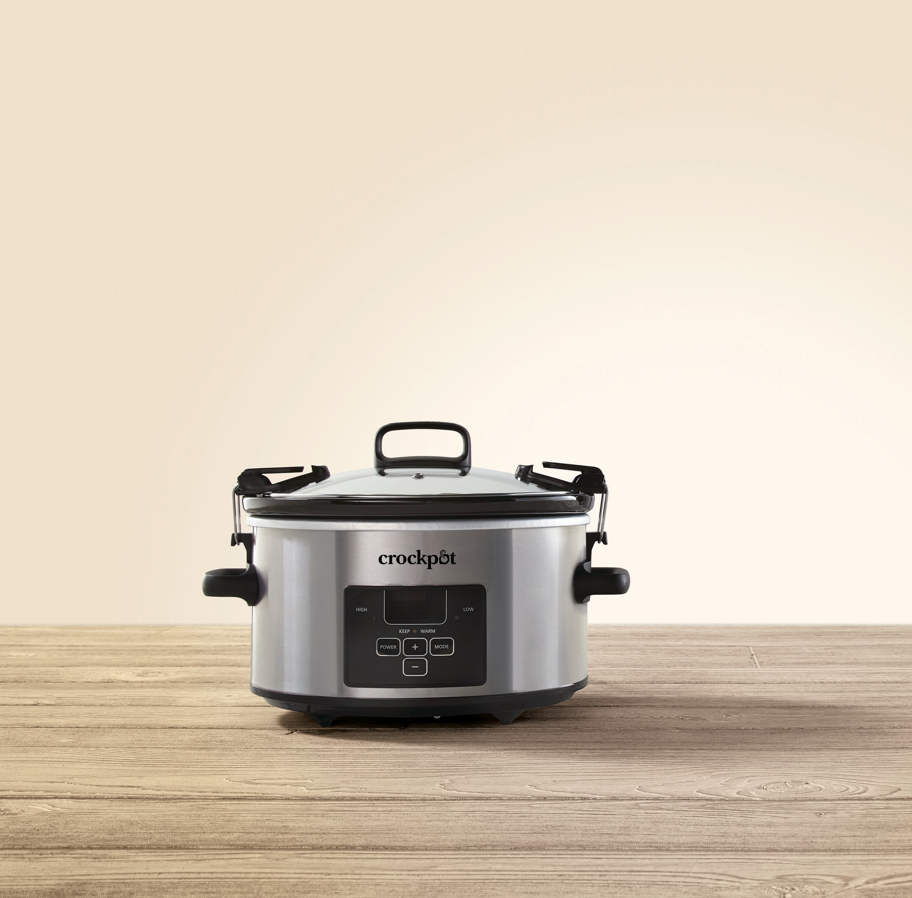 Crock-Pot 4-Quart Stainless Steel Oval Slow Cooker in the Slow