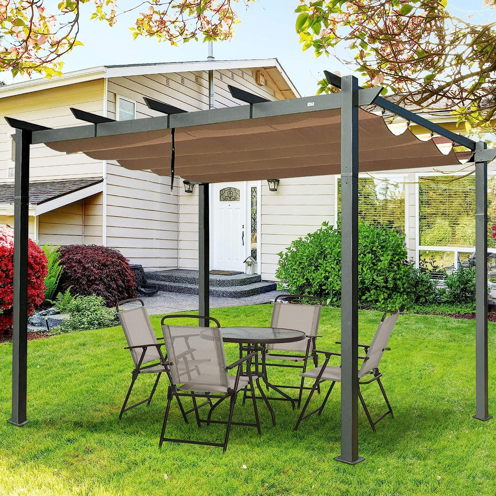 Flynama J-V-9110168 Wood-Resin-Gazebos - View #2