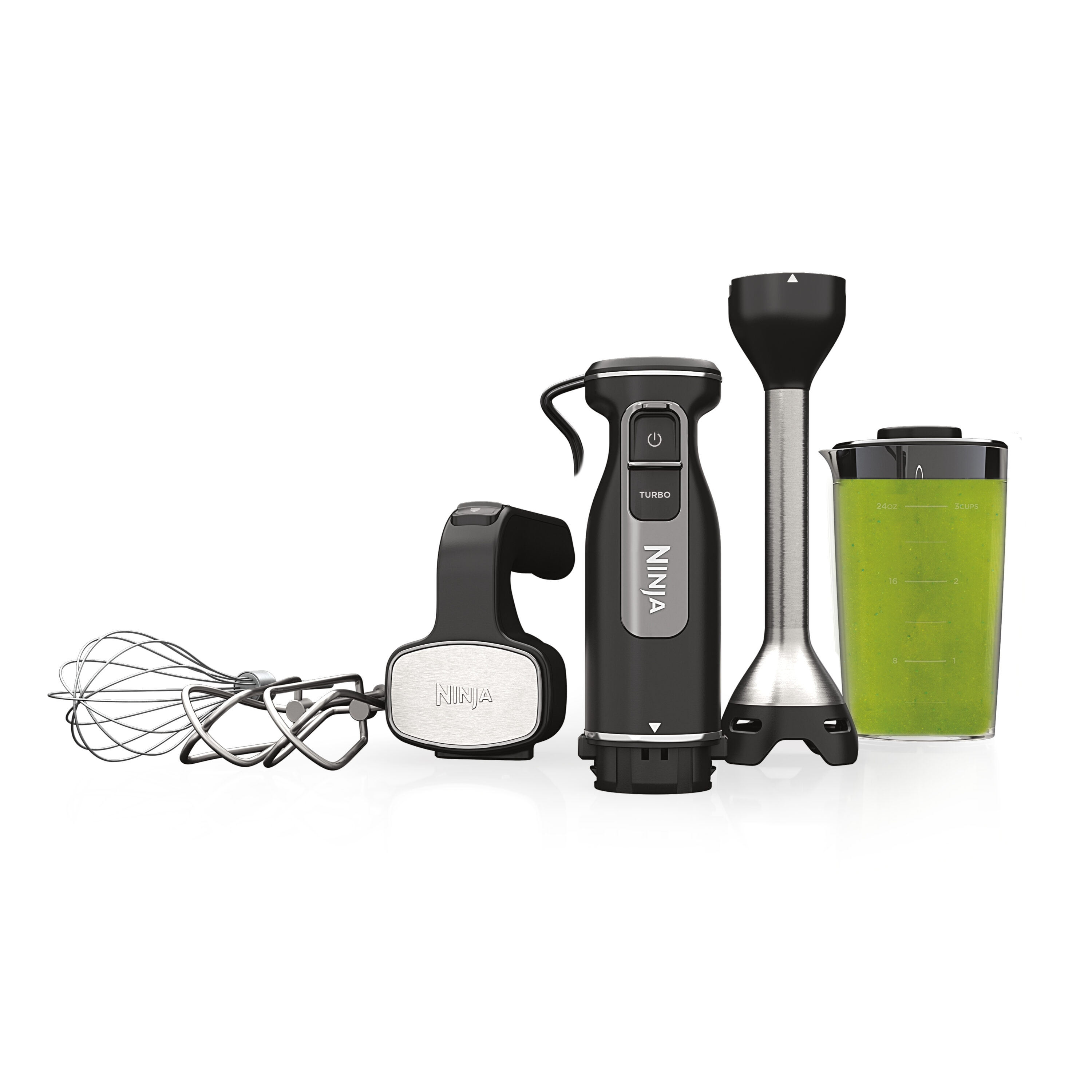 Ninja CI101 Foodi Blender and Mixer Combo 5 -Speed Hand Mixer ( Black )