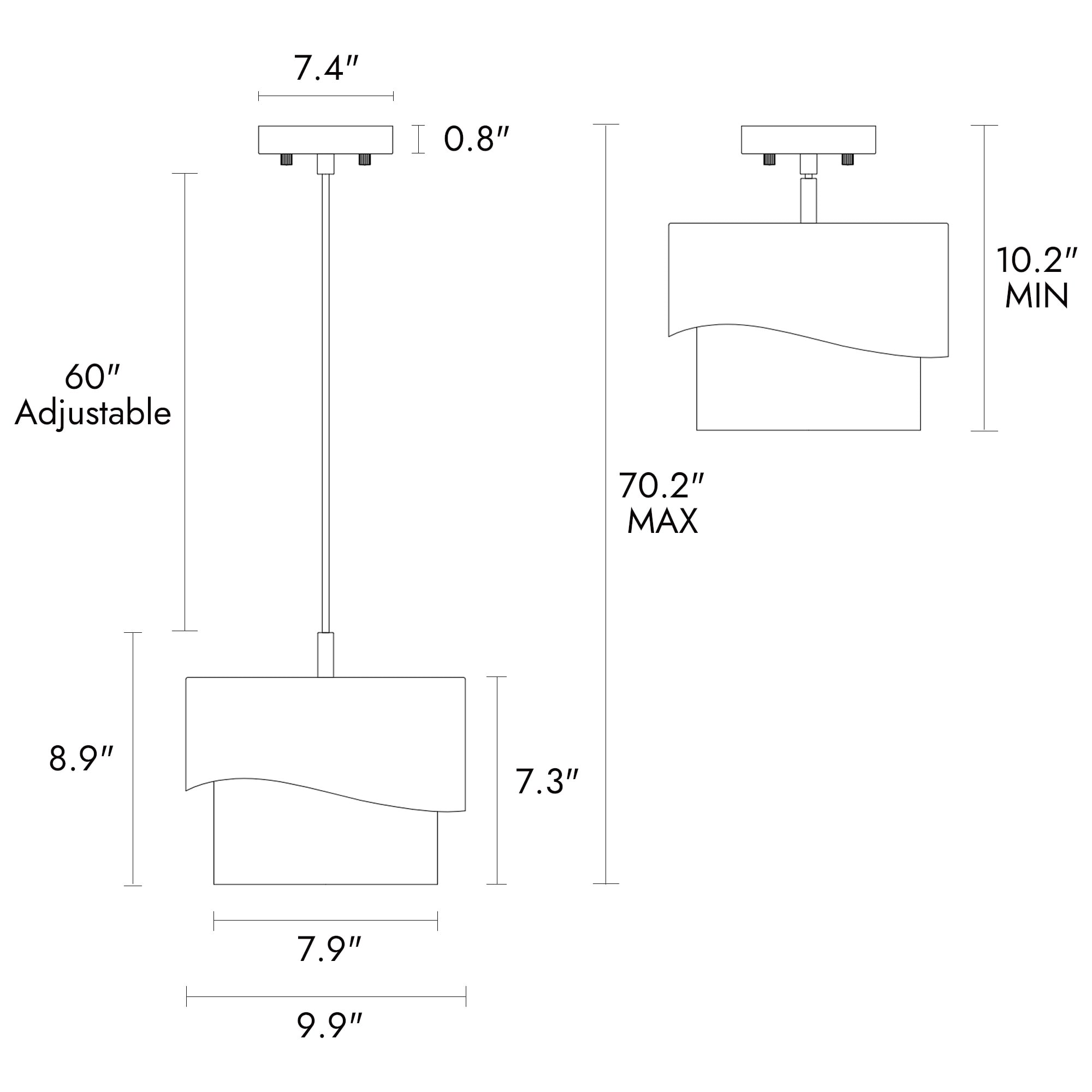 ZEVNI L3VJ7NVEW5304SH9 Pendant-Lights - View #8