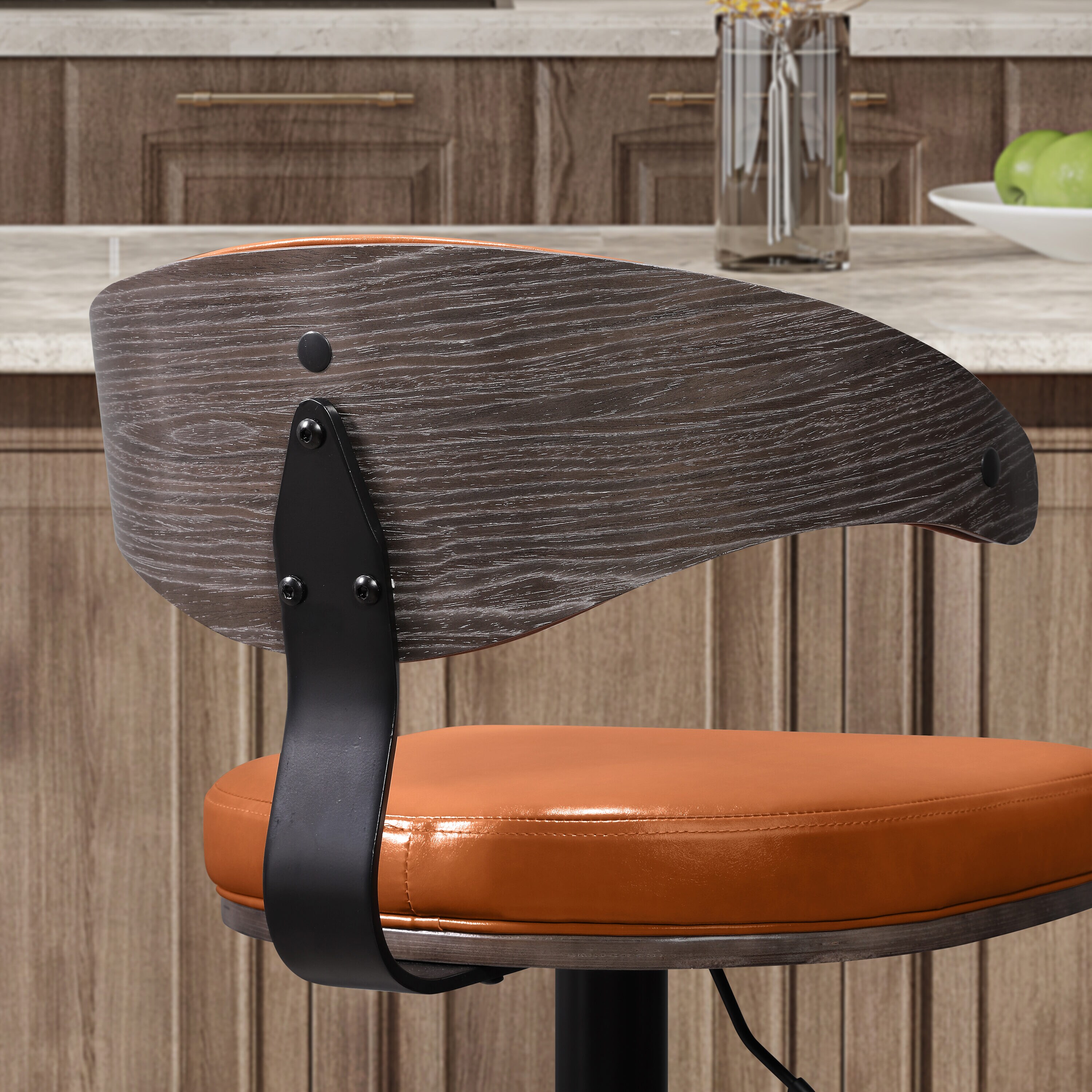 Art Leon BS019-1-BR-PU stools - View #2