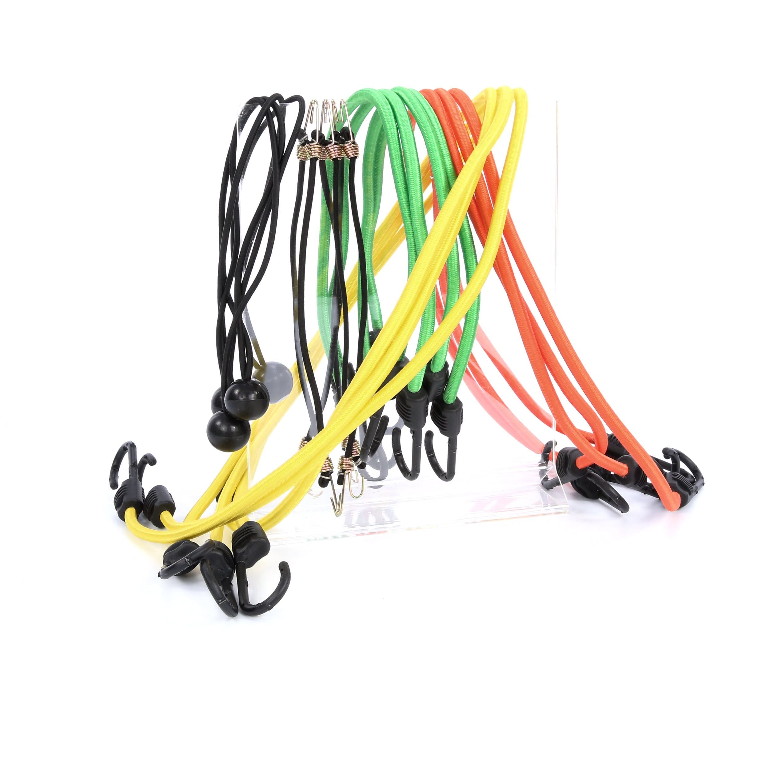 Details about   10pc Bungee Cords Wires with Hooks Cables Straps Bungie Elastic Rope Tie 25cm 