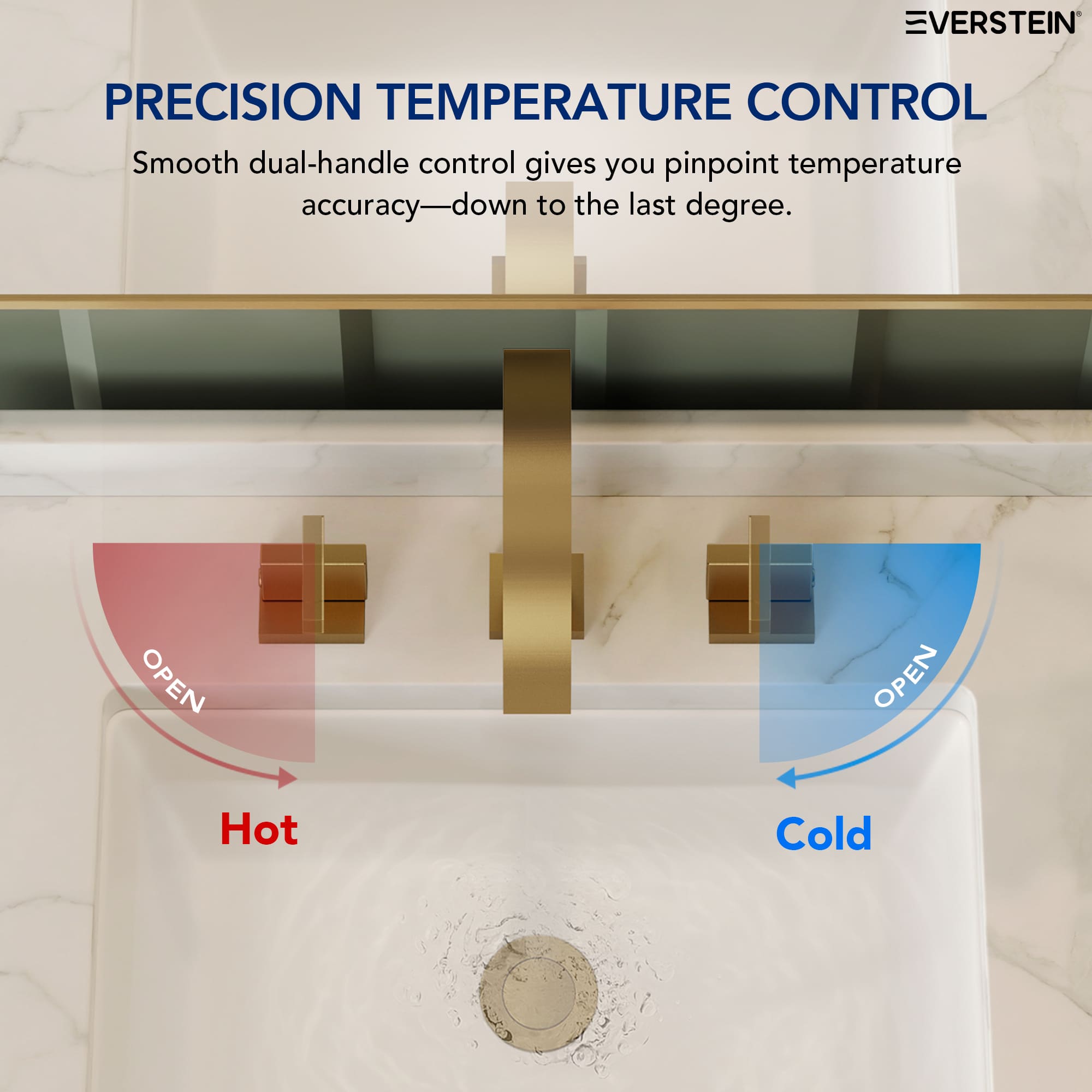 EVERSTEIN SFS-1151-GD Lavatory-Faucets - View #4