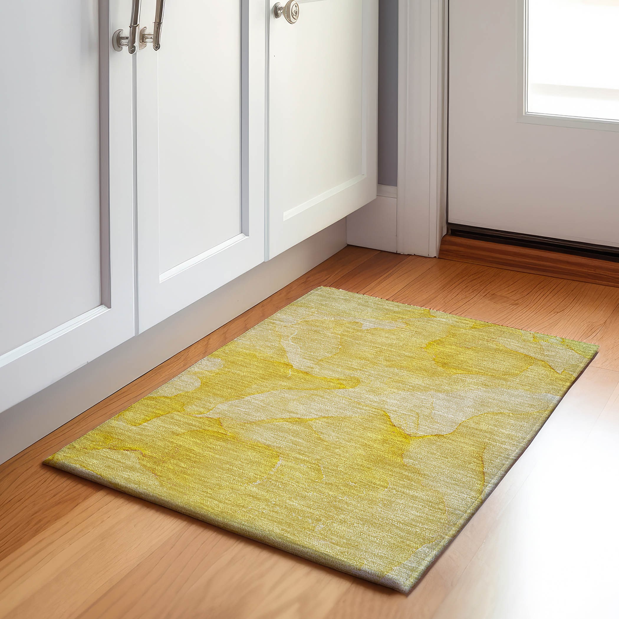 Addison Rugs AMF521BG20X30 Mayfield AMF521BG 2 x 3 (ft) Loomed Polyester Beige Rectangular Indoor Abstract Machine washable Area rug