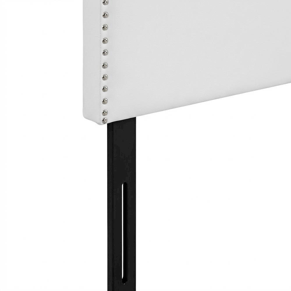 FurniFact BO1222119WHT Upholstered-Headboards - View #3