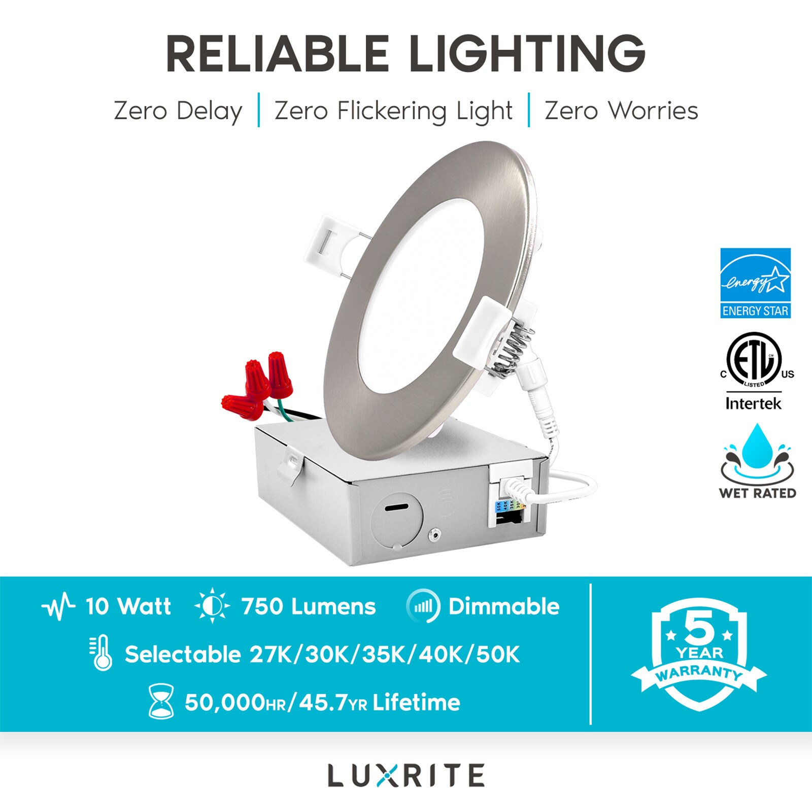 Luxrite LR23756 LR23771-1PK Led-Retrofit-Downlight - View #6
