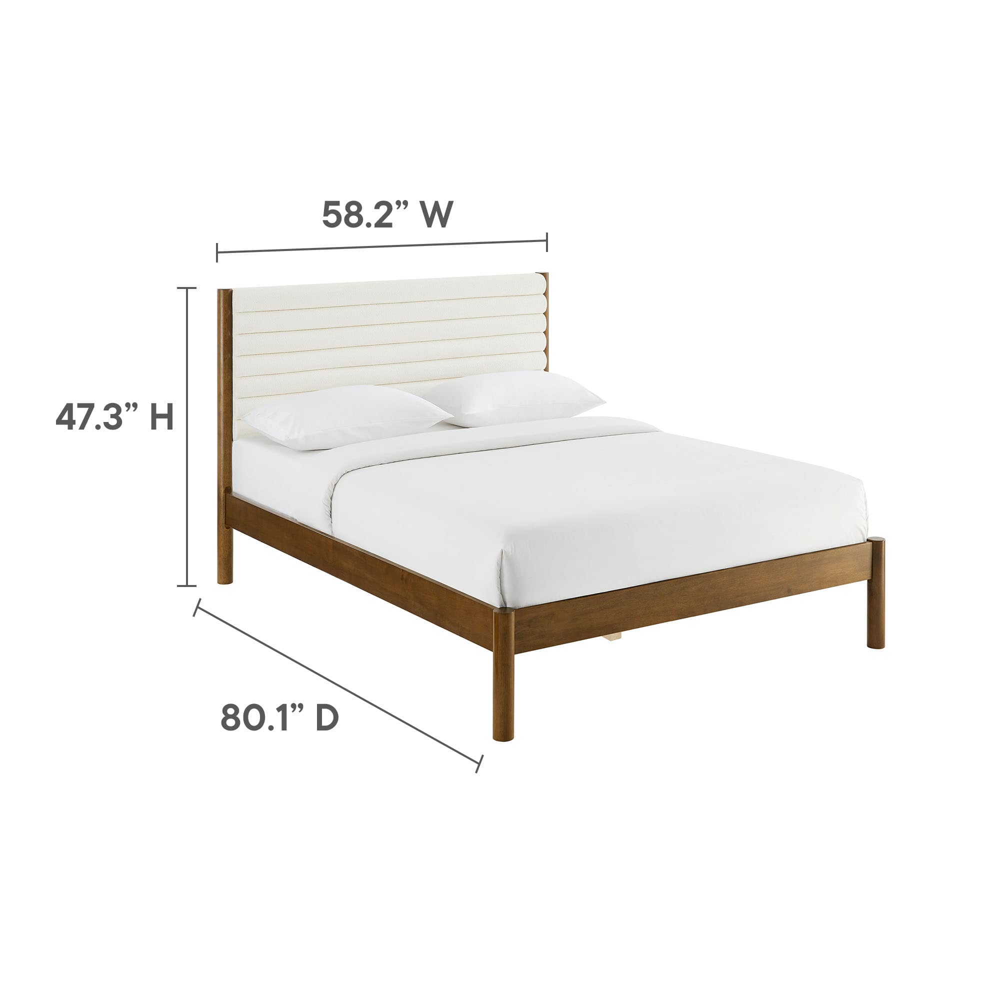Modway MOD-7197-FEA-WAL beds - View #3