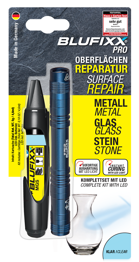  ibasenice 2 Sets Glass Repair Kit Tool Cracked