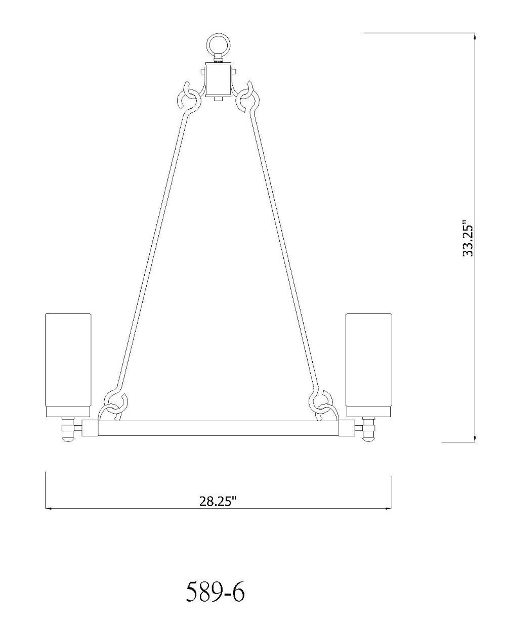 Z-Lite 589-6ABB b090015 - View #8
