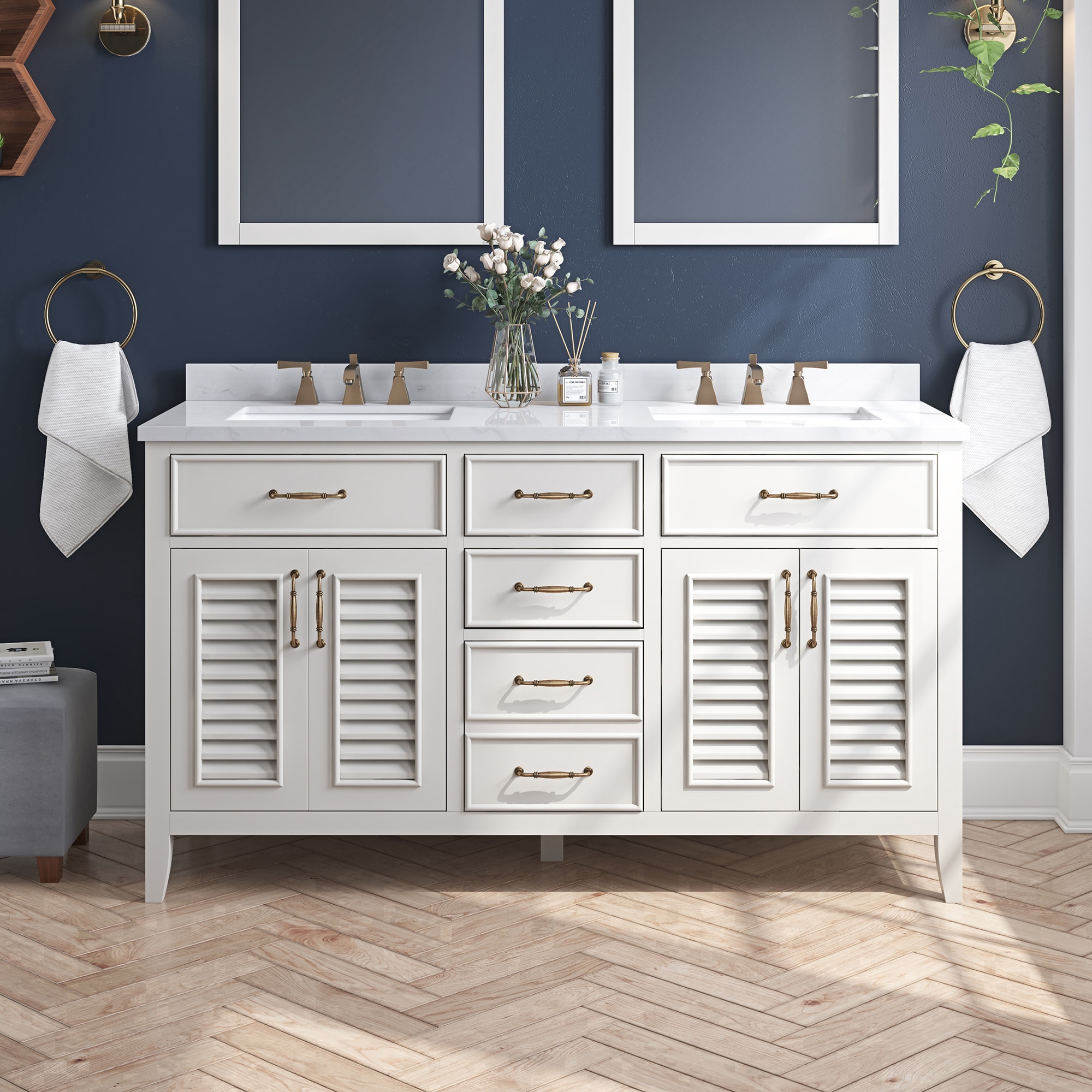 Martha Stewart 15VVA-LAKE60-070 Bath-Vanity-Combo - View #3