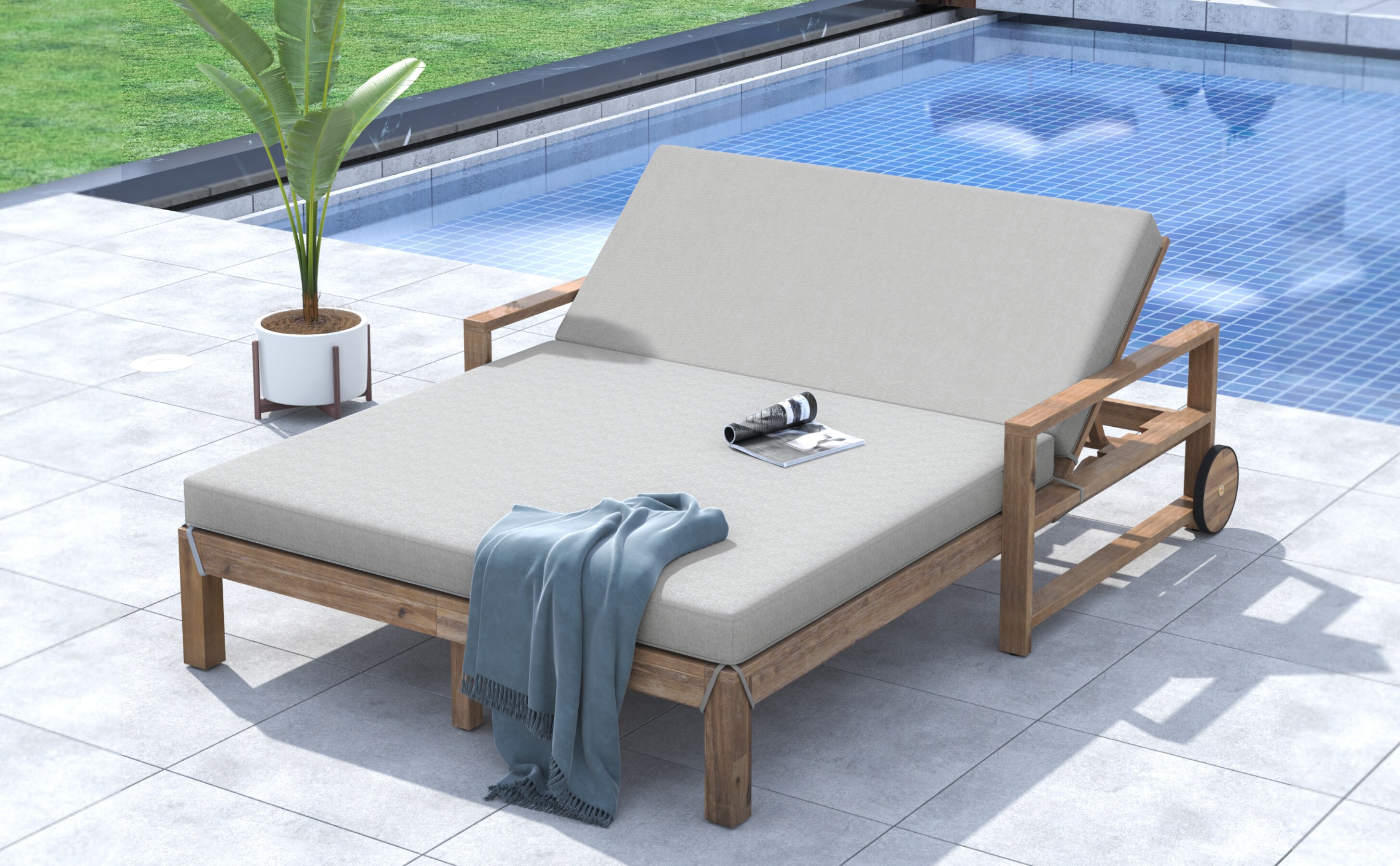 Nestfair HPTM011E Patio-Sofas-Daybeds - View #8