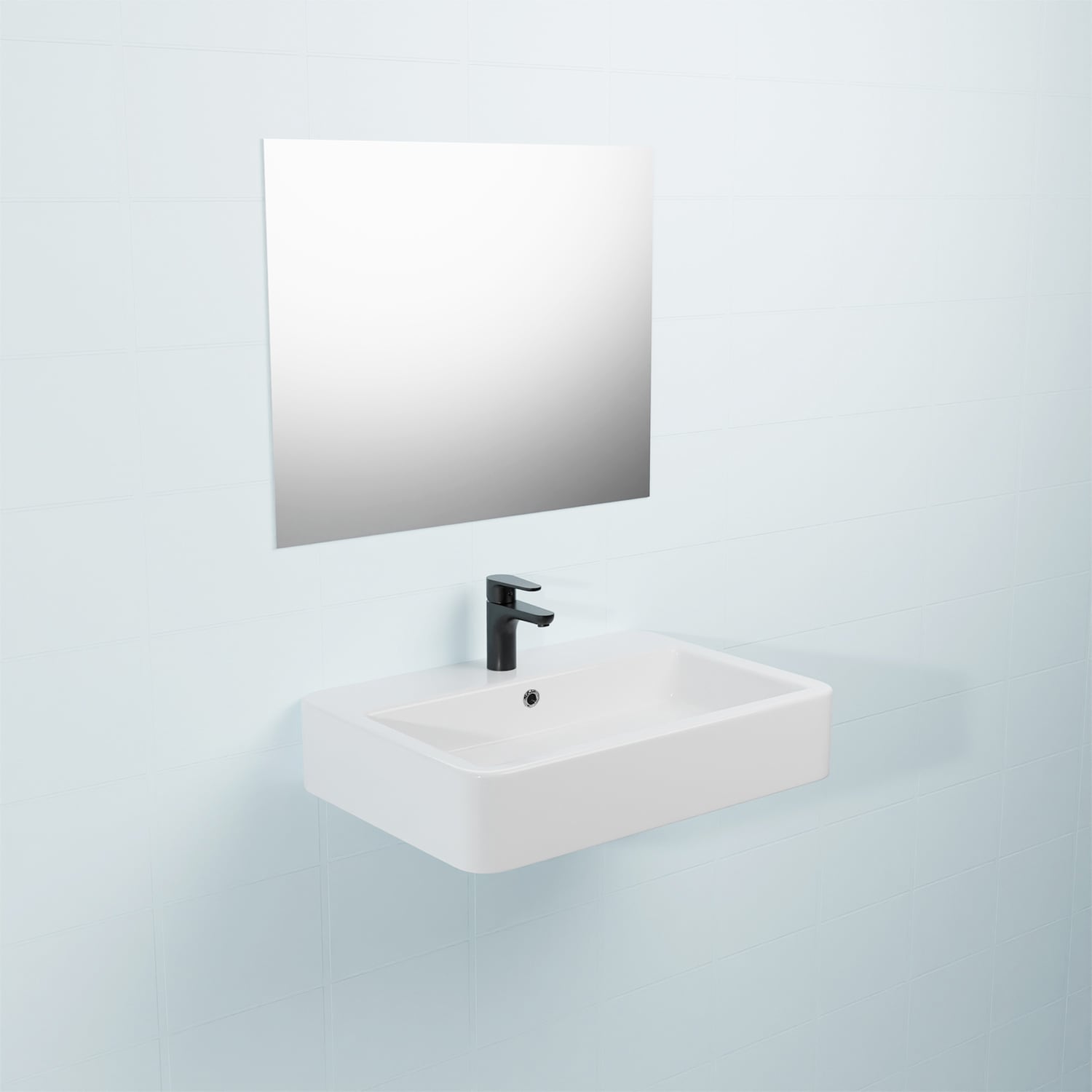WS Bath Collections CONTOUR 61060 WG Bath-Sink - View #3