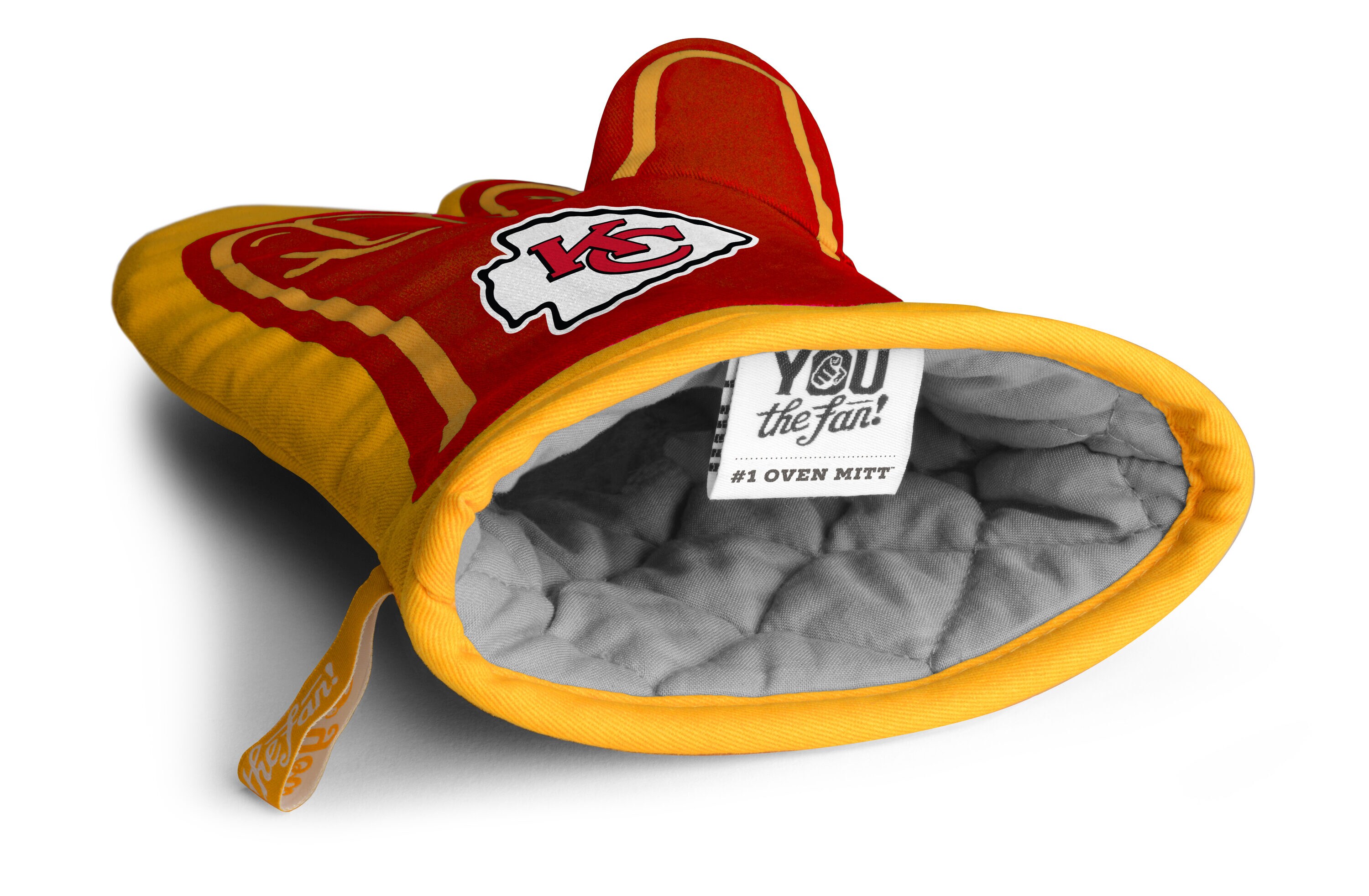 Kansas City Chiefs #1 Oven Mitt - Smoke 'n' Fire - a KC BBQ Store