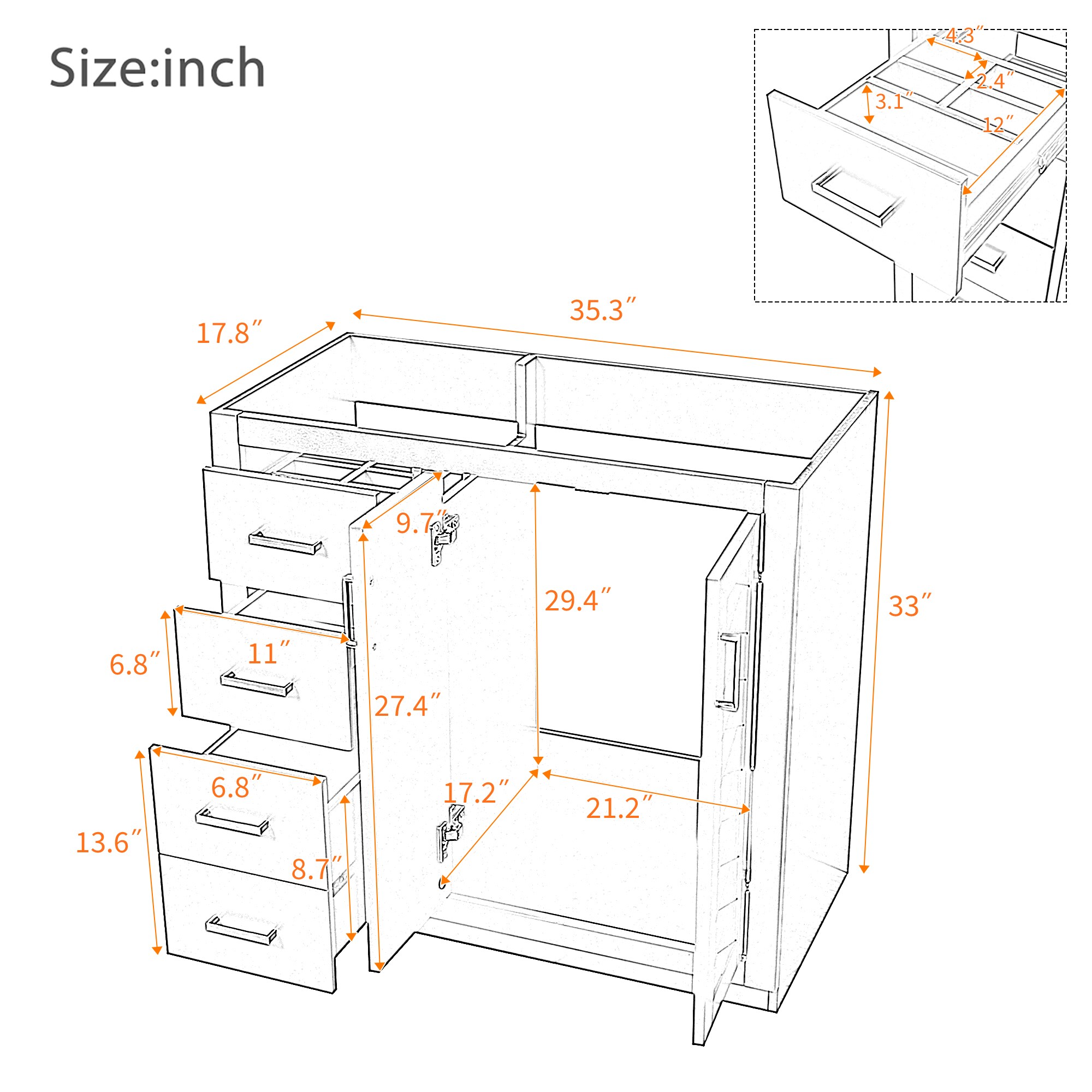 Roomfitters RF-N710P460730C  - View #2